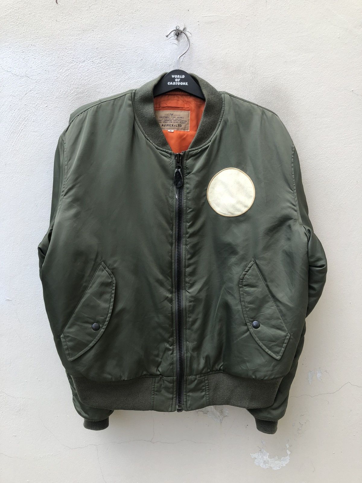 Avirex Vintage Avirex Ma-1 Embroidery Flight Bomber Jacket Size US XL / EU 56 / 4 - 13 Thumbnail