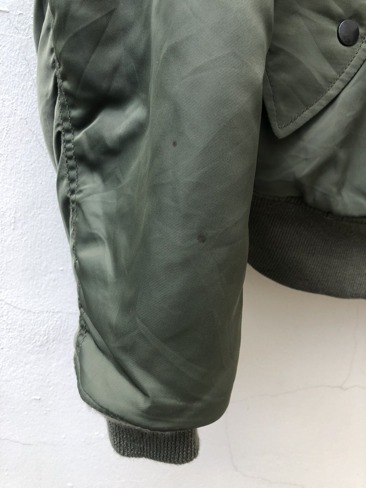 Avirex Vintage Avirex Ma-1 Embroidery Flight Bomber Jacket Size US XL / EU 56 / 4 - 12 Thumbnail