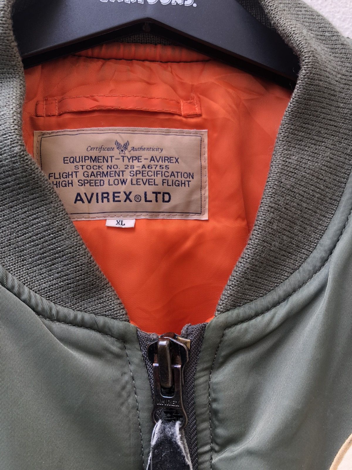 Avirex Vintage Avirex Ma-1 Embroidery Flight Bomber Jacket Size US XL / EU 56 / 4 - 11 Thumbnail