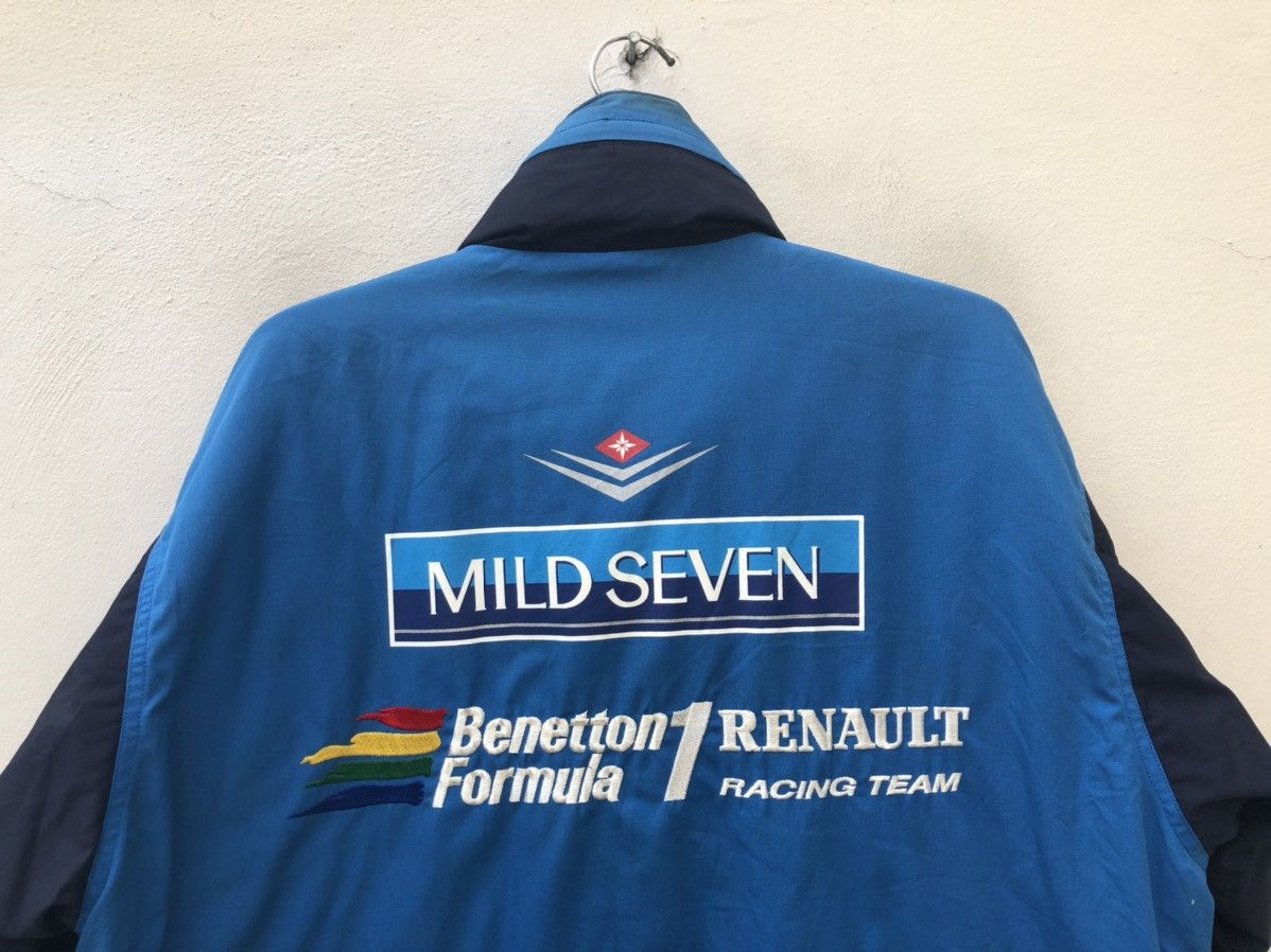 Benetton Vintage 90s Benetton Formula 1 Racing Team Parka Jacket Size US L / EU 52-54 / 3 - 4 Thumbnail