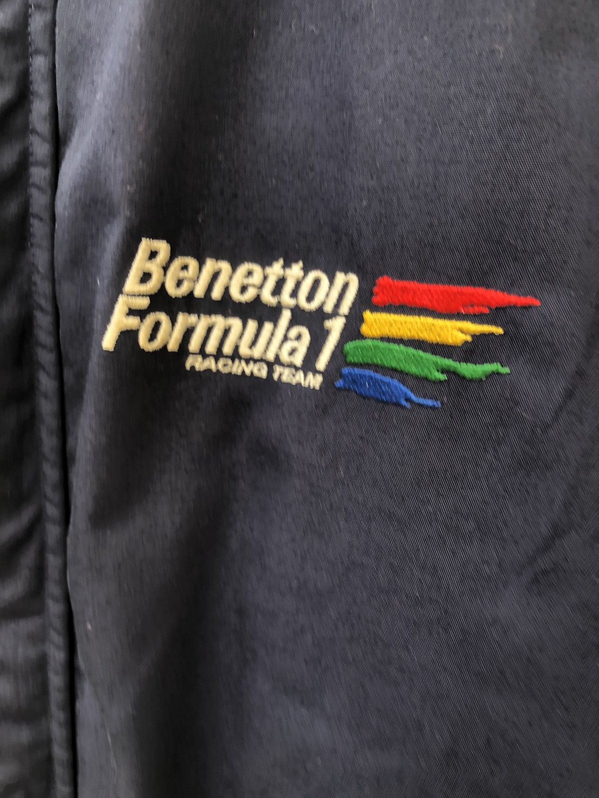 Benetton Vintage 90s Benetton Formula 1 Racing Team Parka Jacket Size US L / EU 52-54 / 3 - 10 Thumbnail