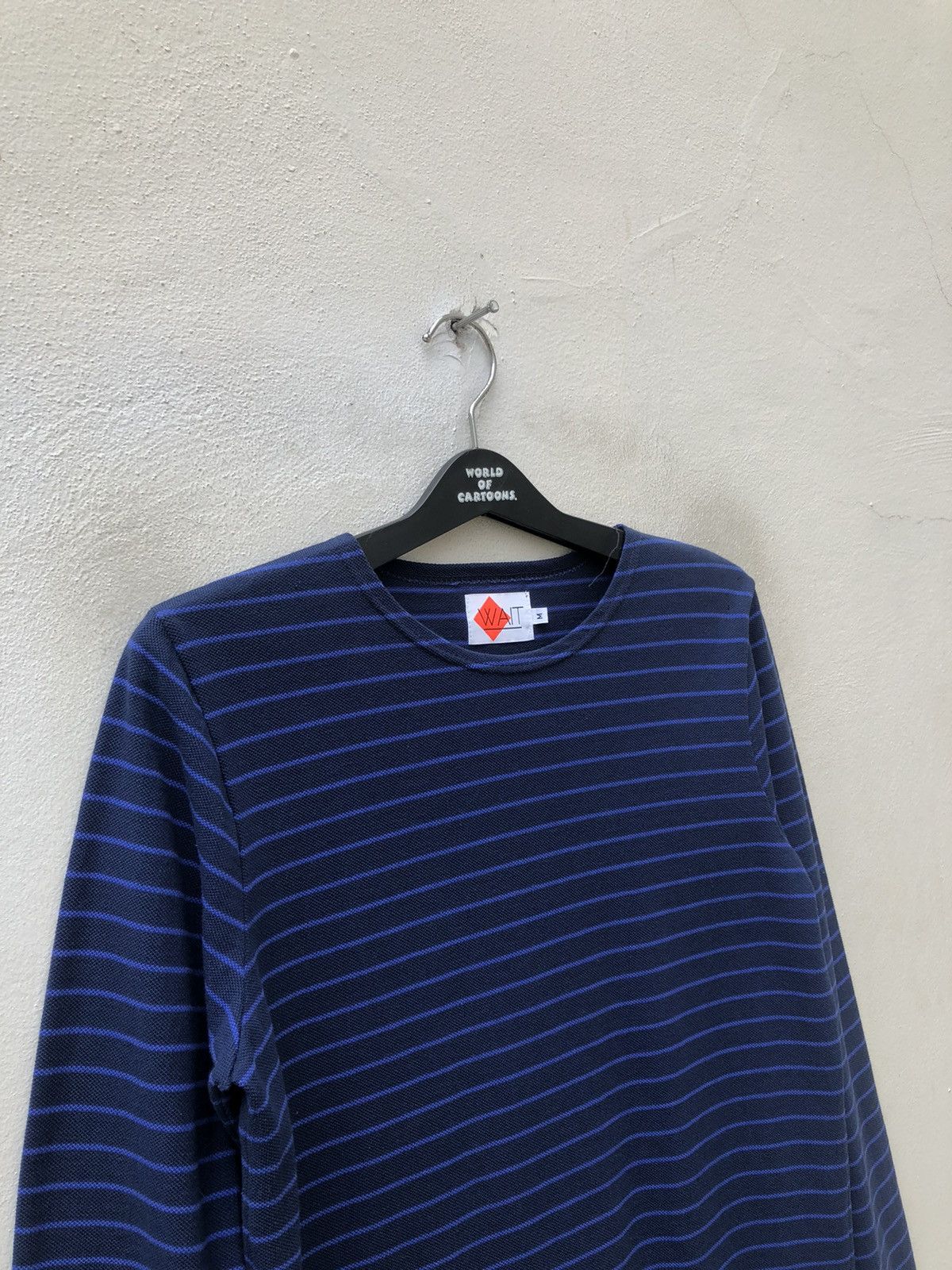 Vintage Vintage WAIT Made in France Striped Long Sleeve T shirt Size US M / EU 48-50 / 2 - 5 Thumbnail