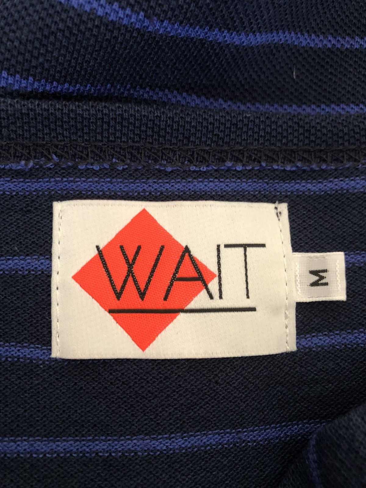 Vintage Vintage WAIT Made in France Striped Long Sleeve T shirt Size US M / EU 48-50 / 2 - 12 Thumbnail