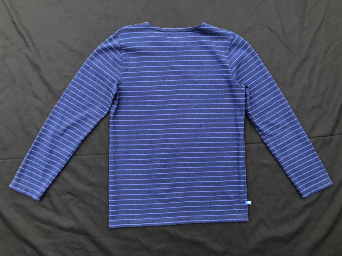 Vintage Vintage WAIT Made in France Striped Long Sleeve T shirt Size US M / EU 48-50 / 2 - 2 Thumbnail