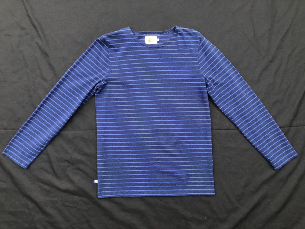 Vintage Vintage WAIT Made in France Striped Long Sleeve T shirt Size US M / EU 48-50 / 2 - 1 Thumbnail