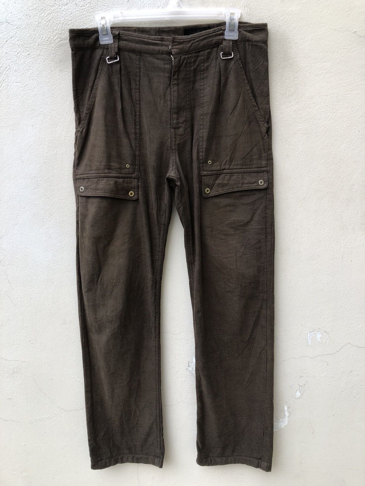 Vintage Vintage And A Japan Faded Brown Bush Pant Trouser Size US 31 - 6 Thumbnail