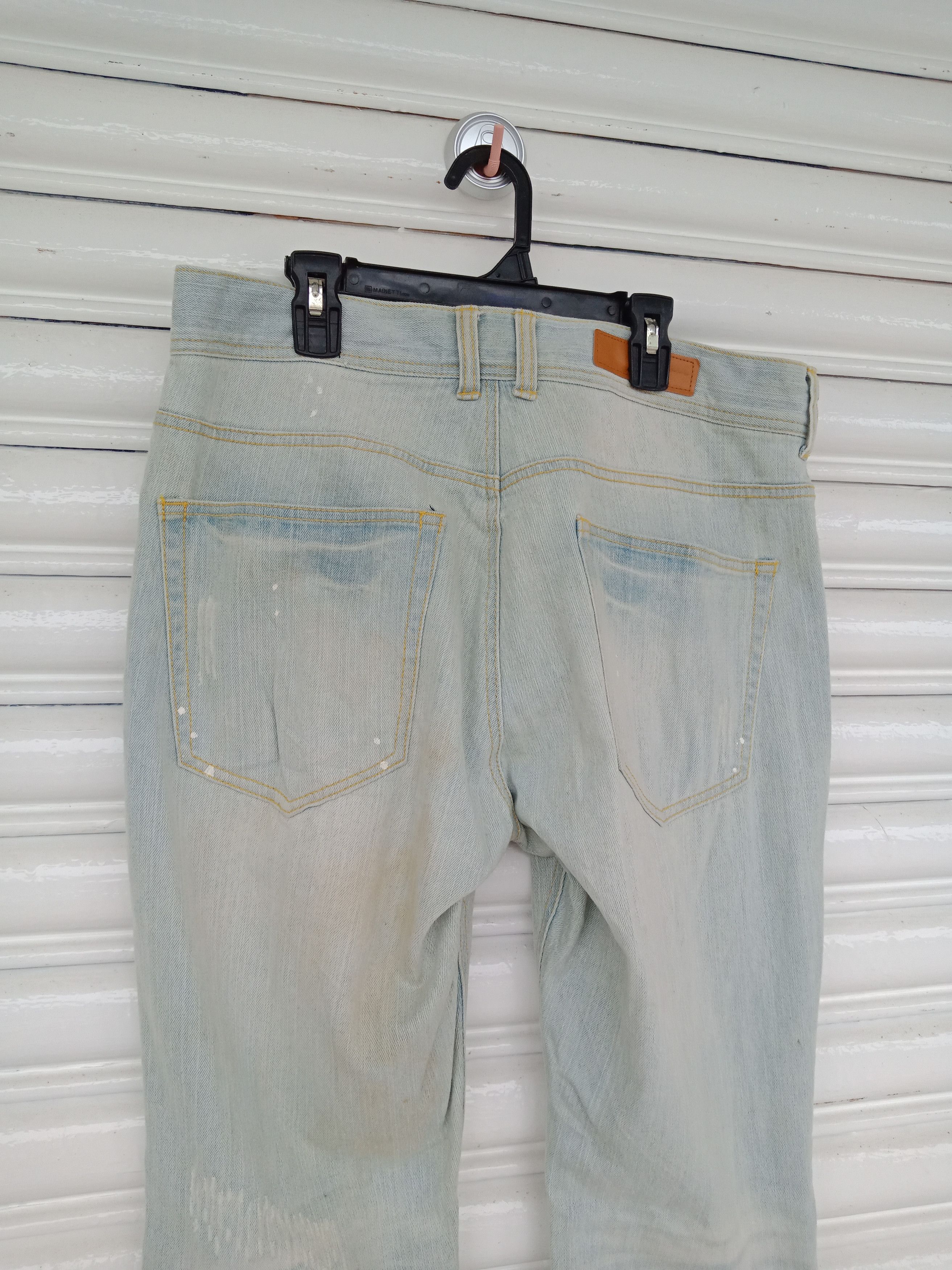 semanticdesign Beno Distressed Paints Denim Size US 33 - 7 Thumbnail