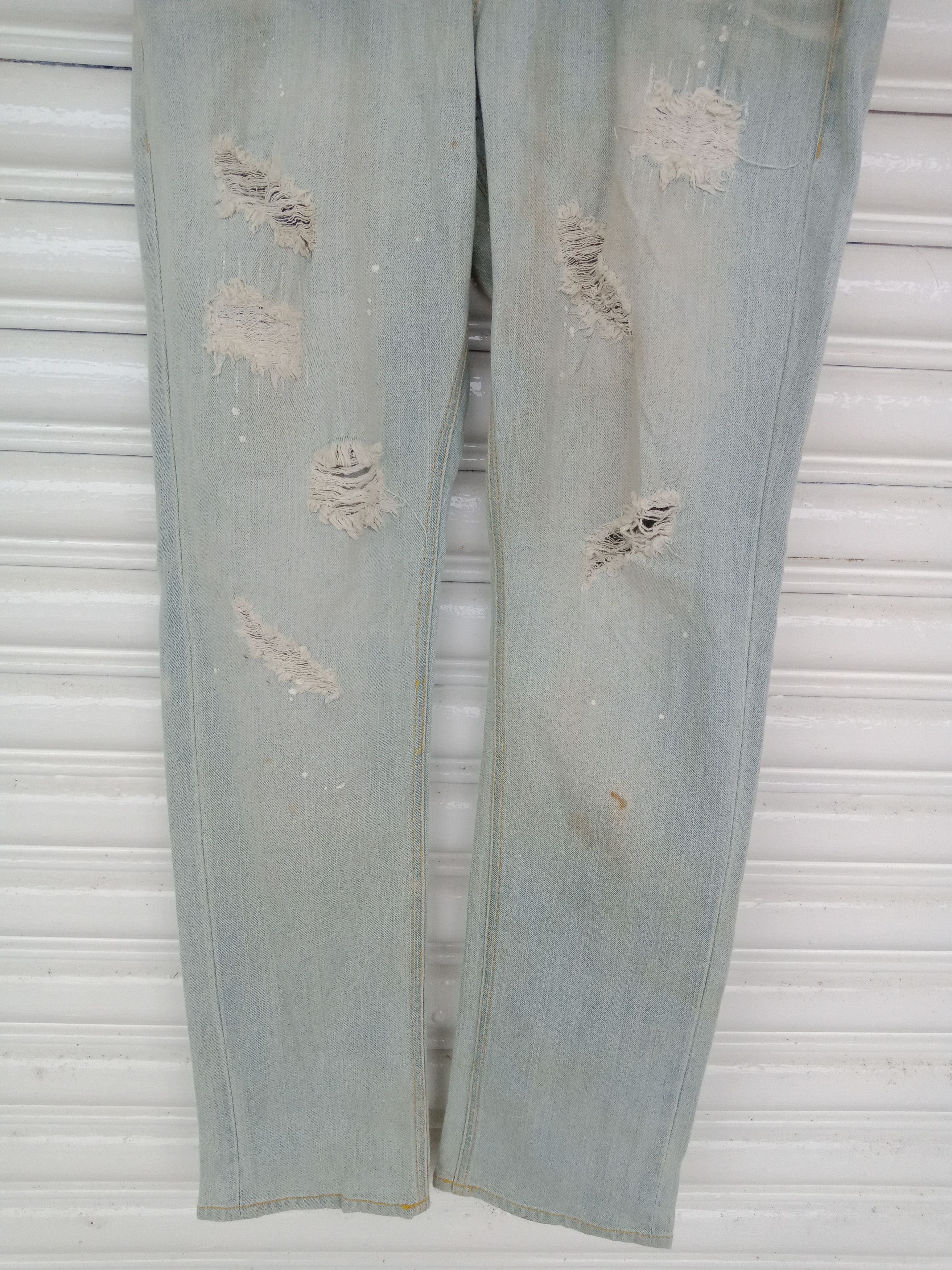 semanticdesign Beno Distressed Paints Denim Size US 33 - 9 Thumbnail