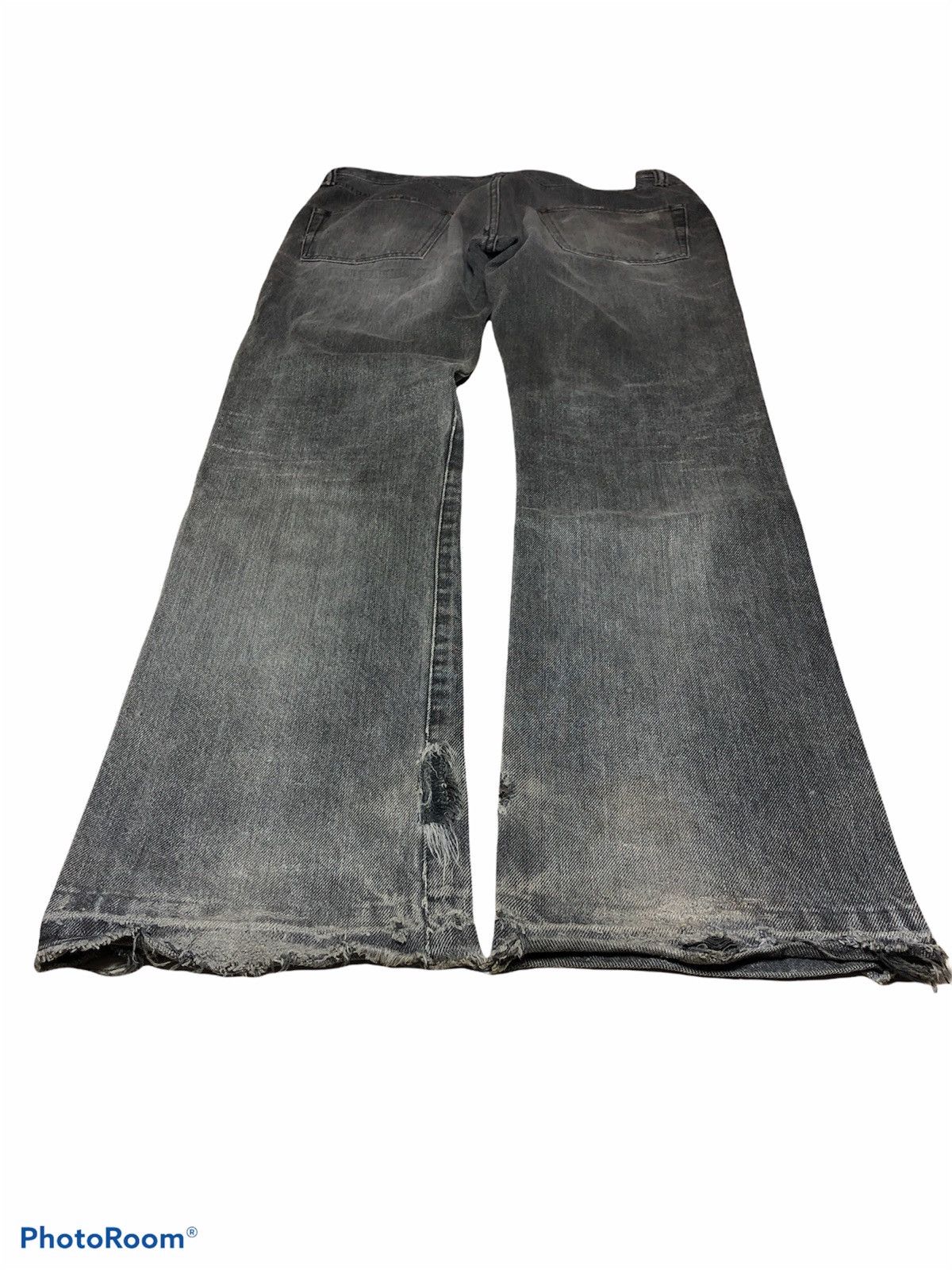 If Six Was Nine ROTT WEILER DISTRESSED DENIM Size US 33 - 6 Thumbnail