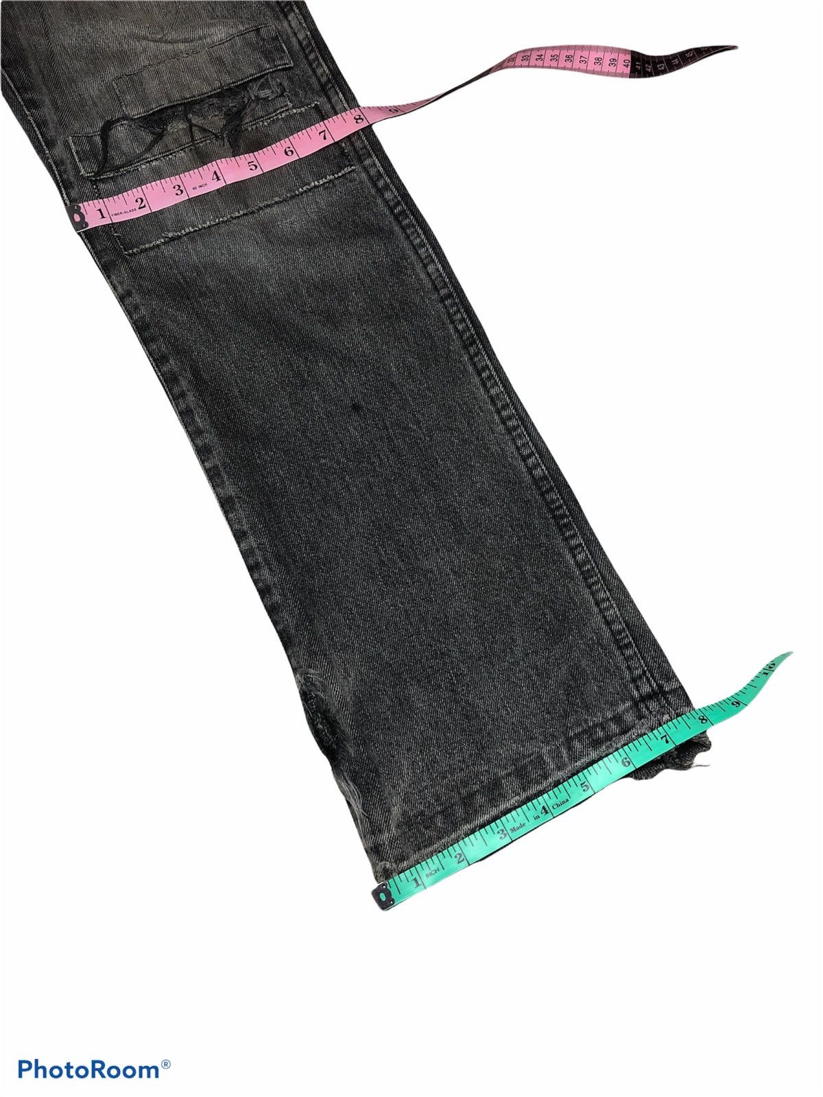 If Six Was Nine ROTT WEILER DISTRESSED DENIM Size US 33 - 13 Thumbnail