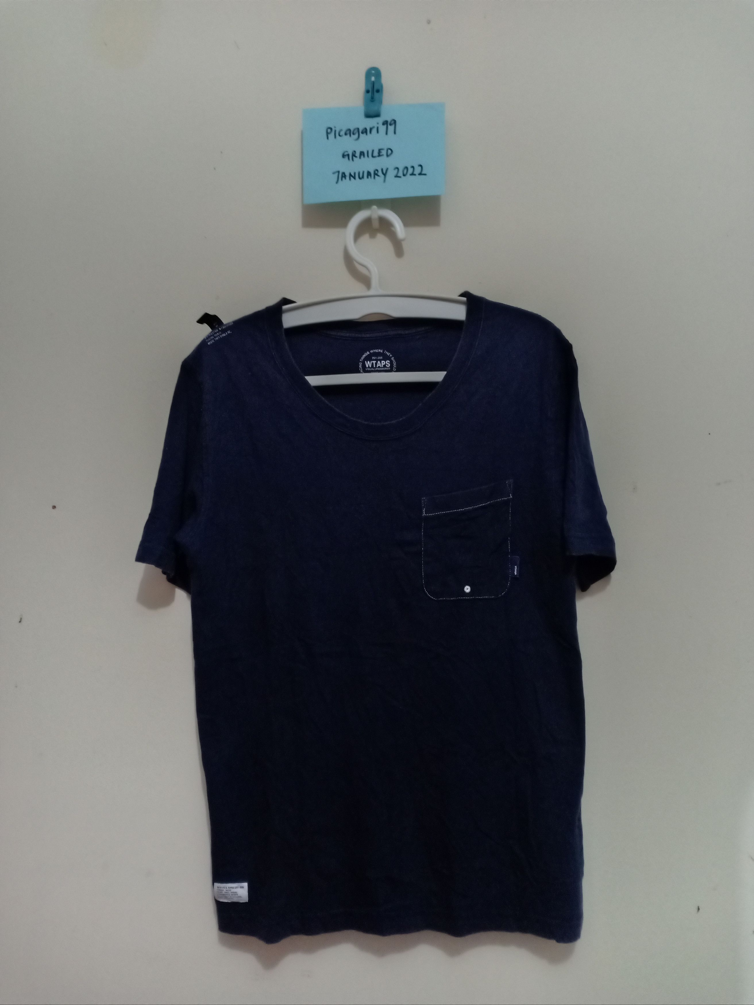 Wtaps Wtaps Better Than Yesterday single Pocket tee Size US S / EU 44-46 / 1 - 1 Thumbnail