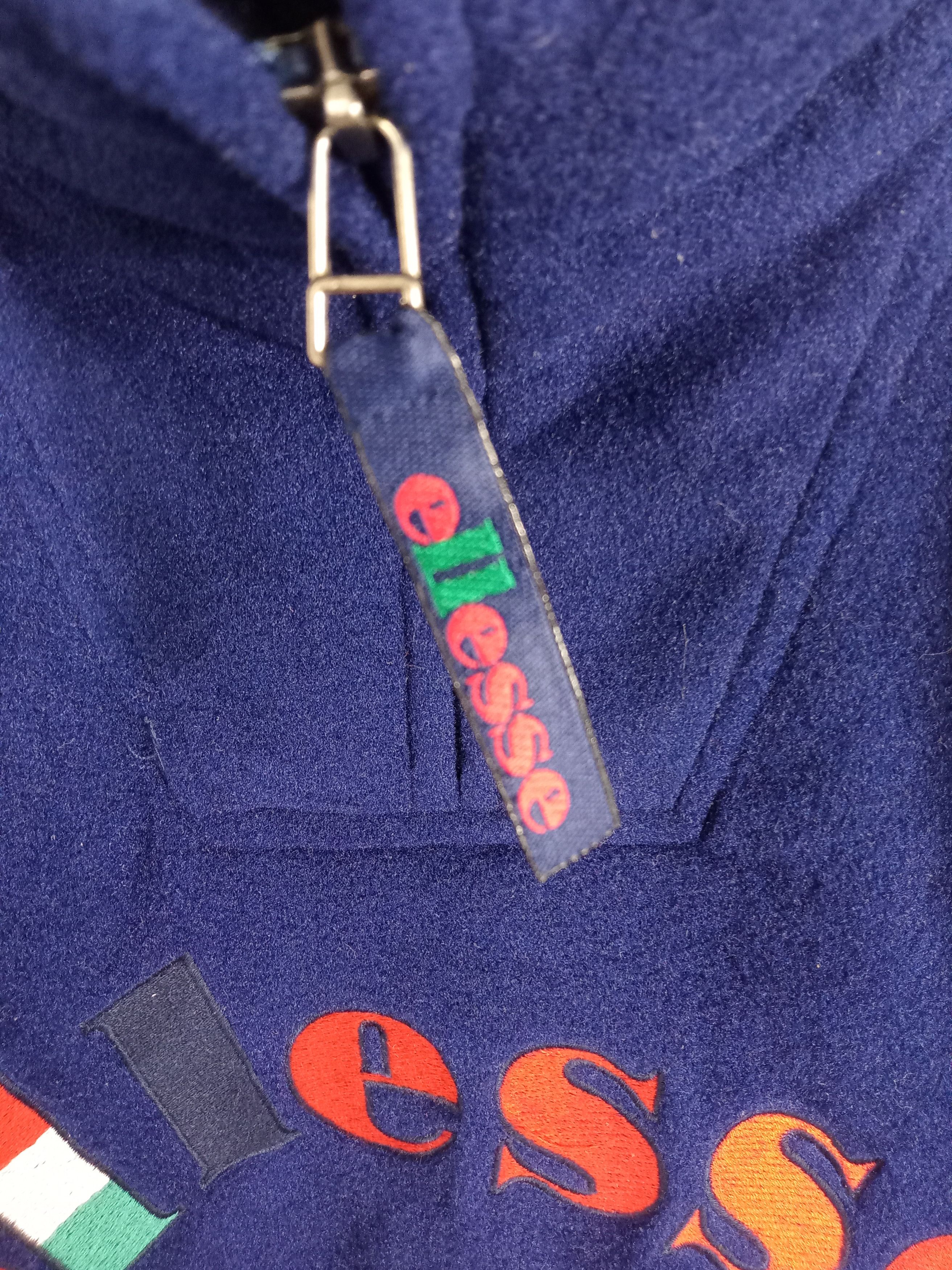 Ellesse × Vintage Vintage Ellesse Golf Fleece Anorak Jacket Size US L / EU 52-54 / 3 - 5 Thumbnail