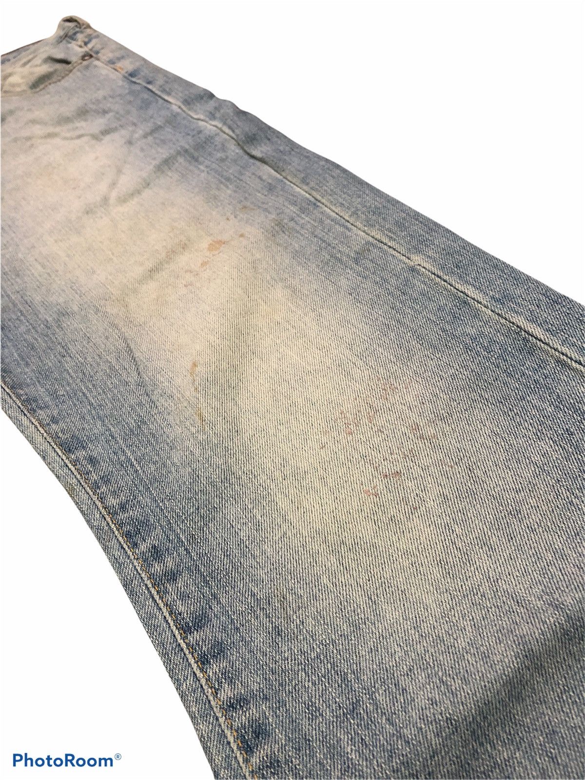 Earl Jeans FLARED⚡️⚡️EARL JEAN LITE BLUE DISTRESSED DENIM Size US 32 / EU 48 - 5 Thumbnail