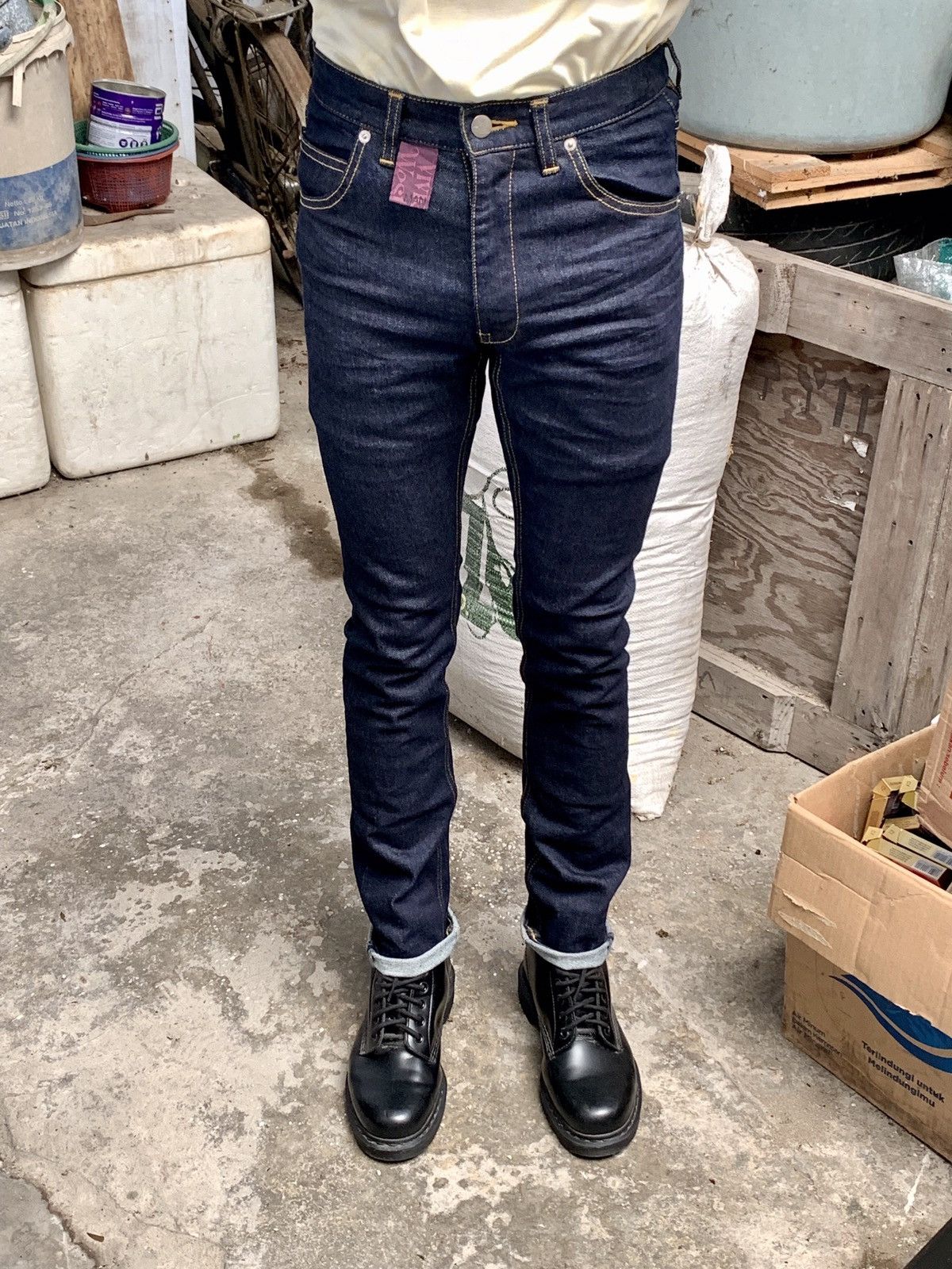 Vivienne Westwood Man Blue Skinny Denim Sz 28