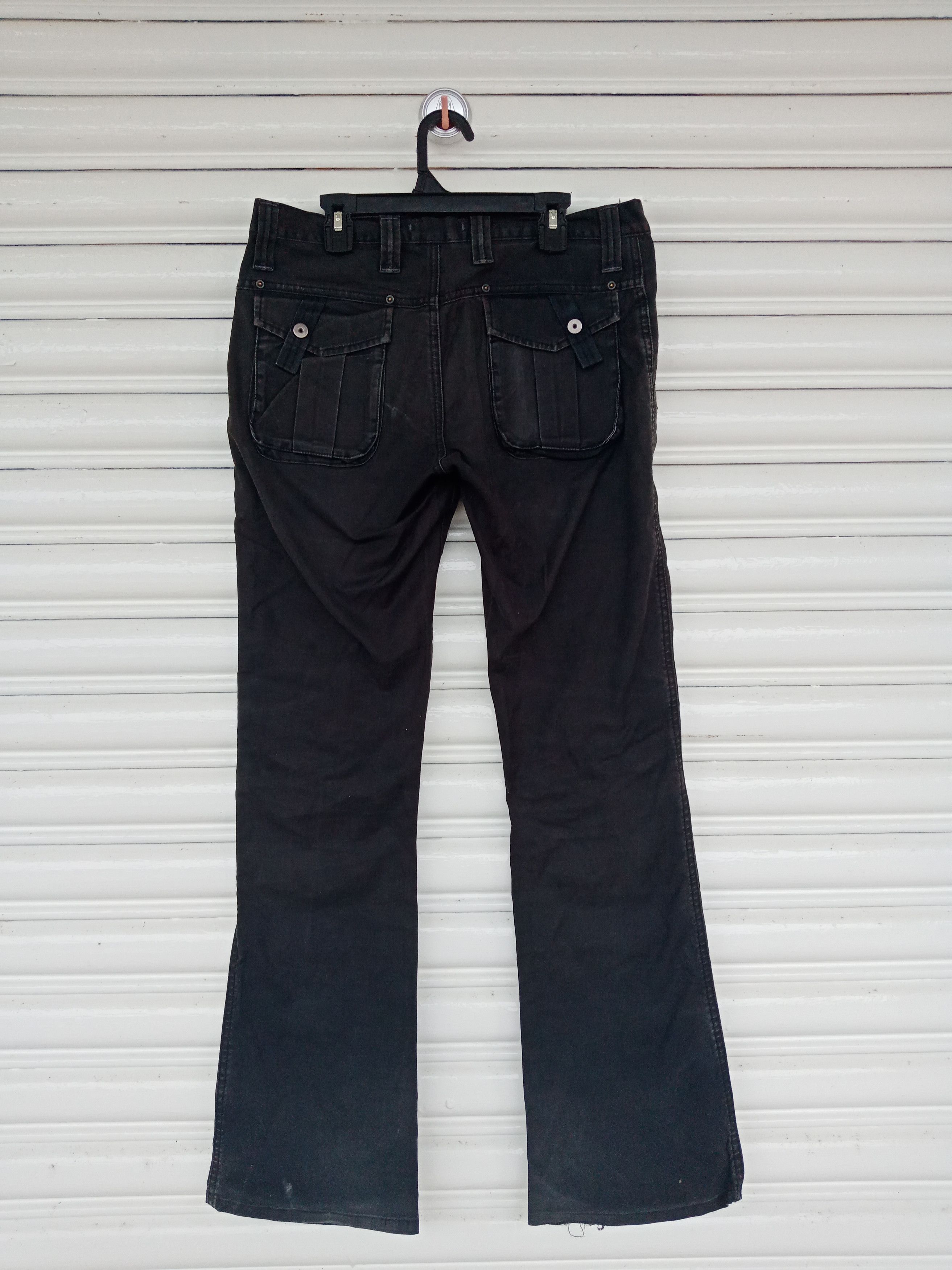 semanticdesign Blue Way Multi Zipper Washed Black Size US 31 - 2 Thumbnail