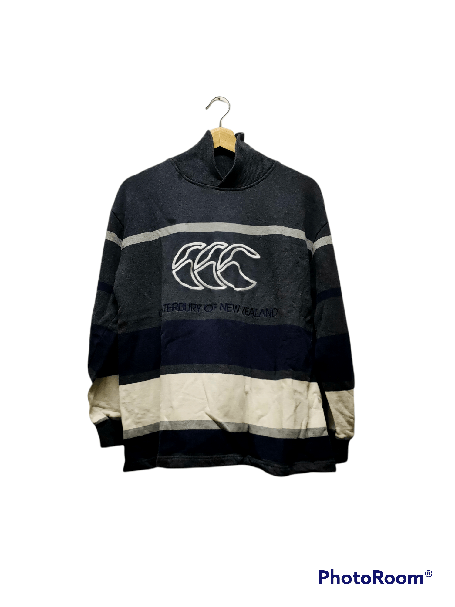 image of Archival Clothing x Canterbury Of New Zealand Canterbury Long Sleeve Shirt Spellbound Logo in Gray 