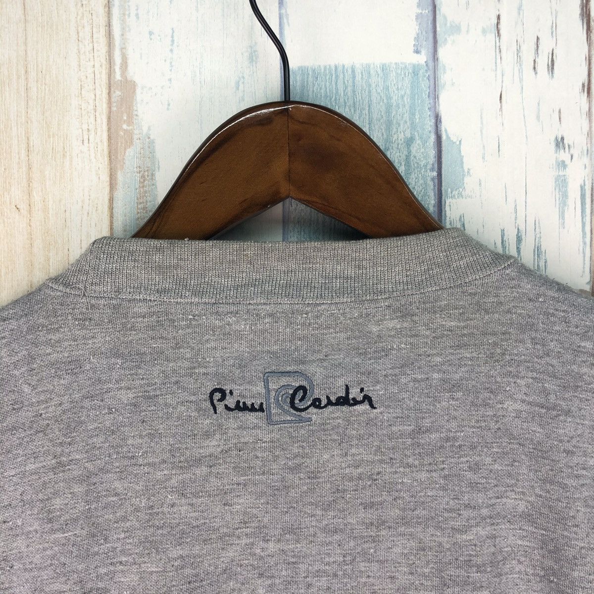 Pierre Cardin × Vintage Vintage Pierre Cardin Paris Embroidery Big Logo Sweatshirt Size US M / EU 48-50 / 2 - 5 Thumbnail