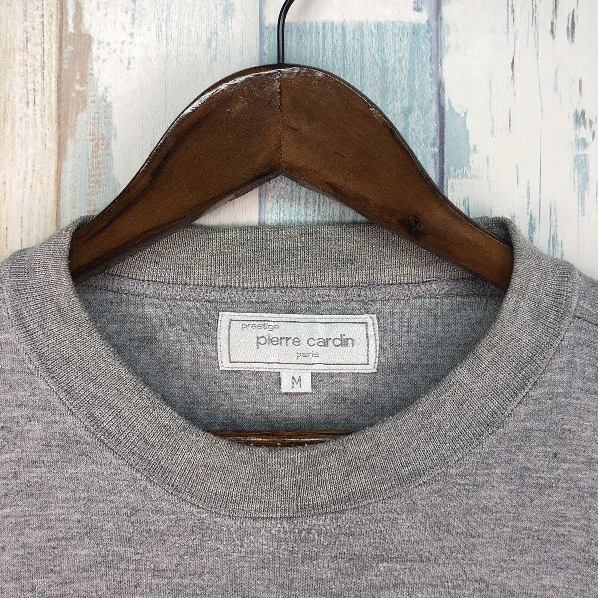 Pierre Cardin × Vintage Vintage Pierre Cardin Paris Embroidery Big Logo Sweatshirt Size US M / EU 48-50 / 2 - 9 Thumbnail