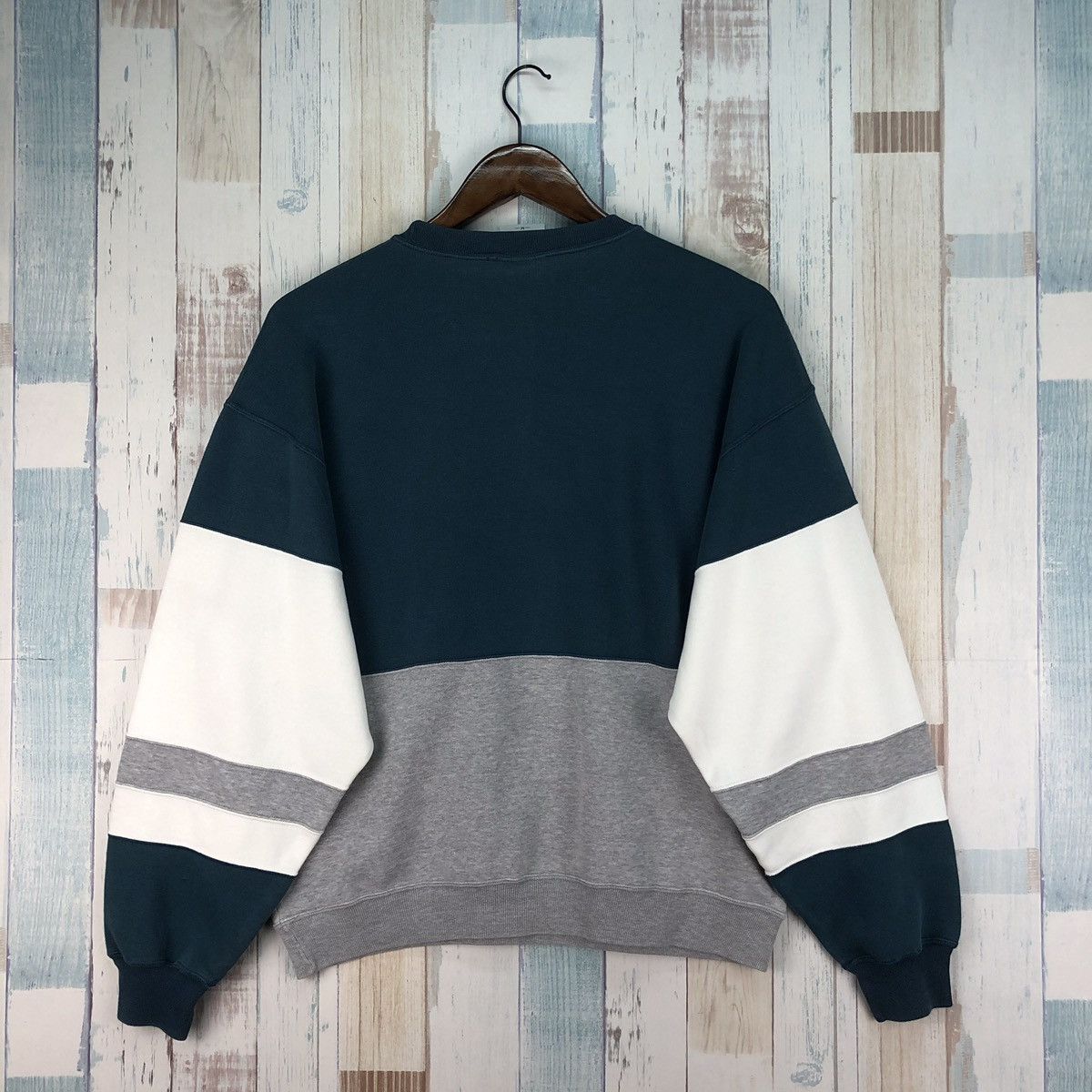 NCAA × Vintage Vintage 90s NCAA Sports Basics Sweatshirt Crewneck Size US M / EU 48-50 / 2 - 2 Thumbnail