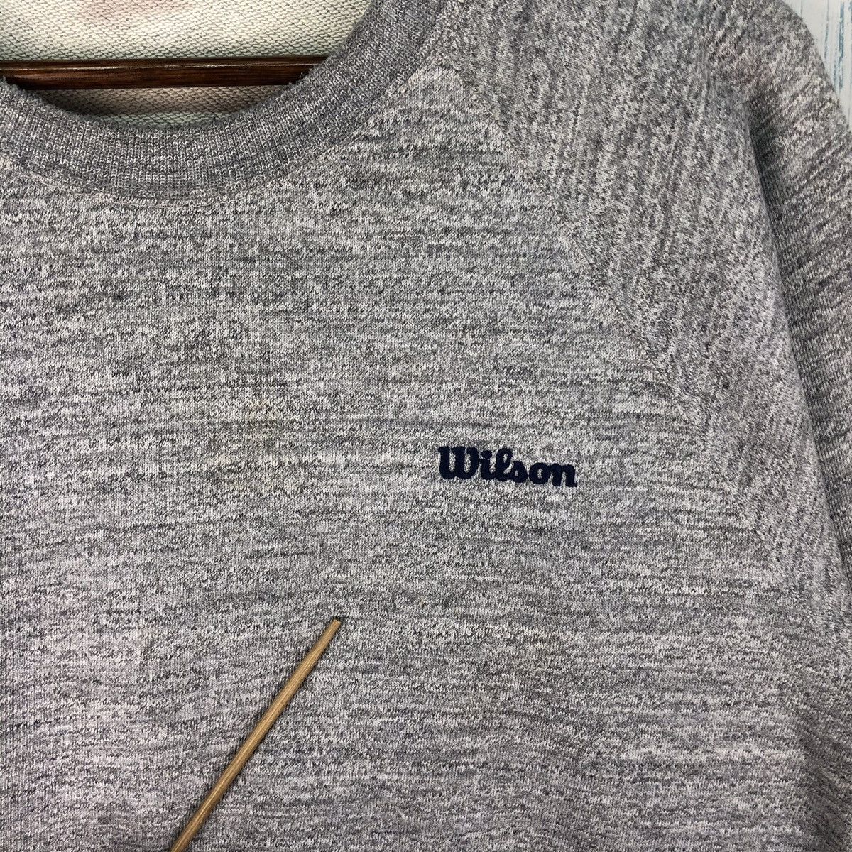 Vintage × Wilson Vintage 80s Wilson Small Logo Sweatshirt Size US L / EU 52-54 / 3 - 6 Thumbnail