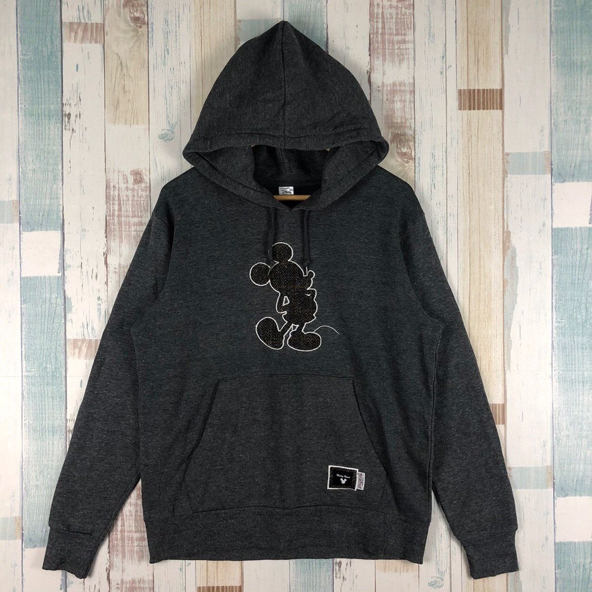 Harris Tweed × Mickey Mouse × Vintage Vintage Mickey Mouse X Haris Tweed Hoodie Size US L / EU 52-54 / 3 - 1 Thumbnail