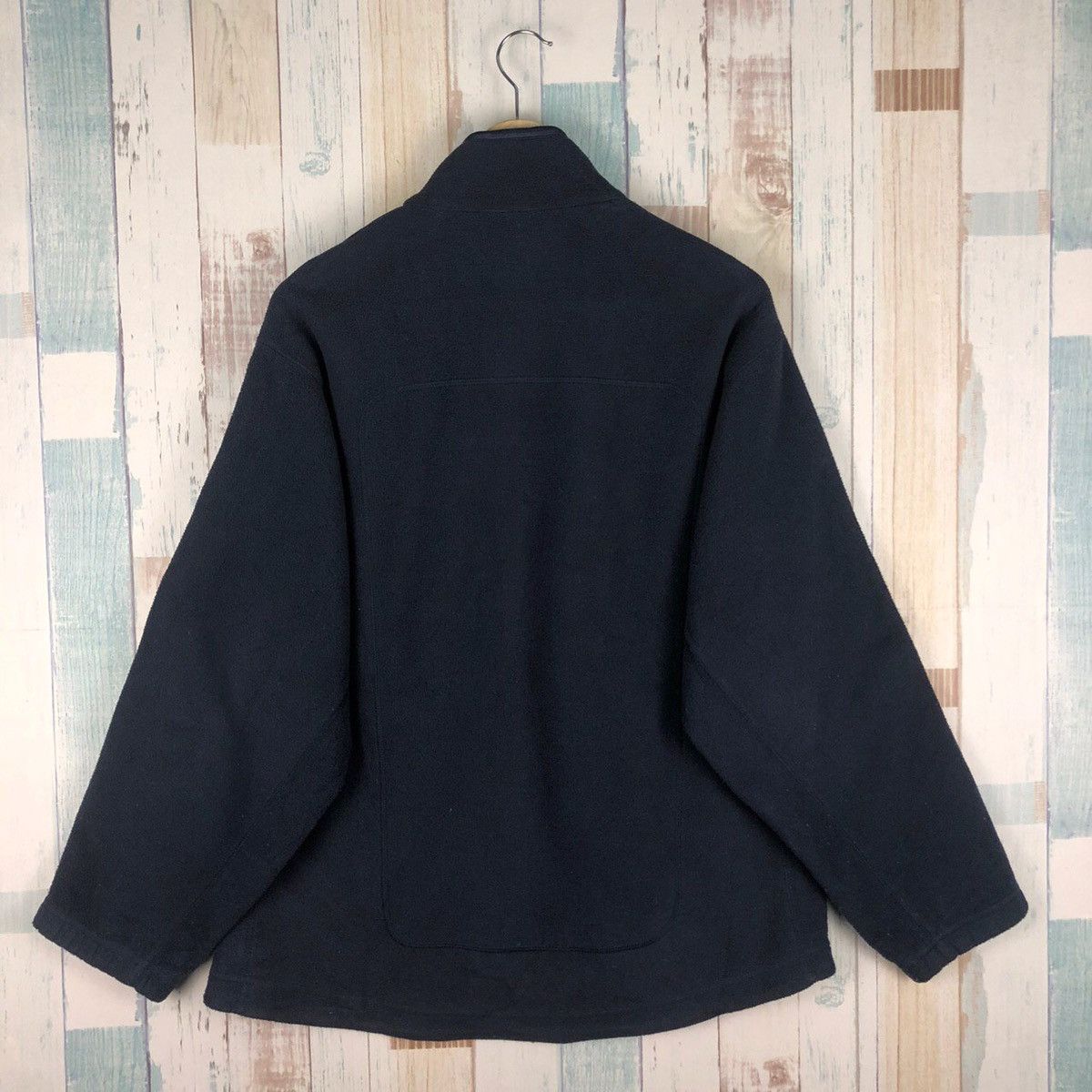 Nike × Vintage Vintage Nike Small Logo Fleece Zip Up Size US M / EU 48-50 / 2 - 2 Thumbnail