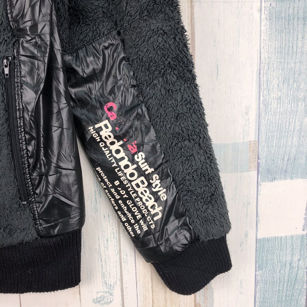 Body Glove × Vintage Vintage Body Glove Sherpa Hoodie Zip Up Size US M / EU 48-50 / 2 - 5 Thumbnail