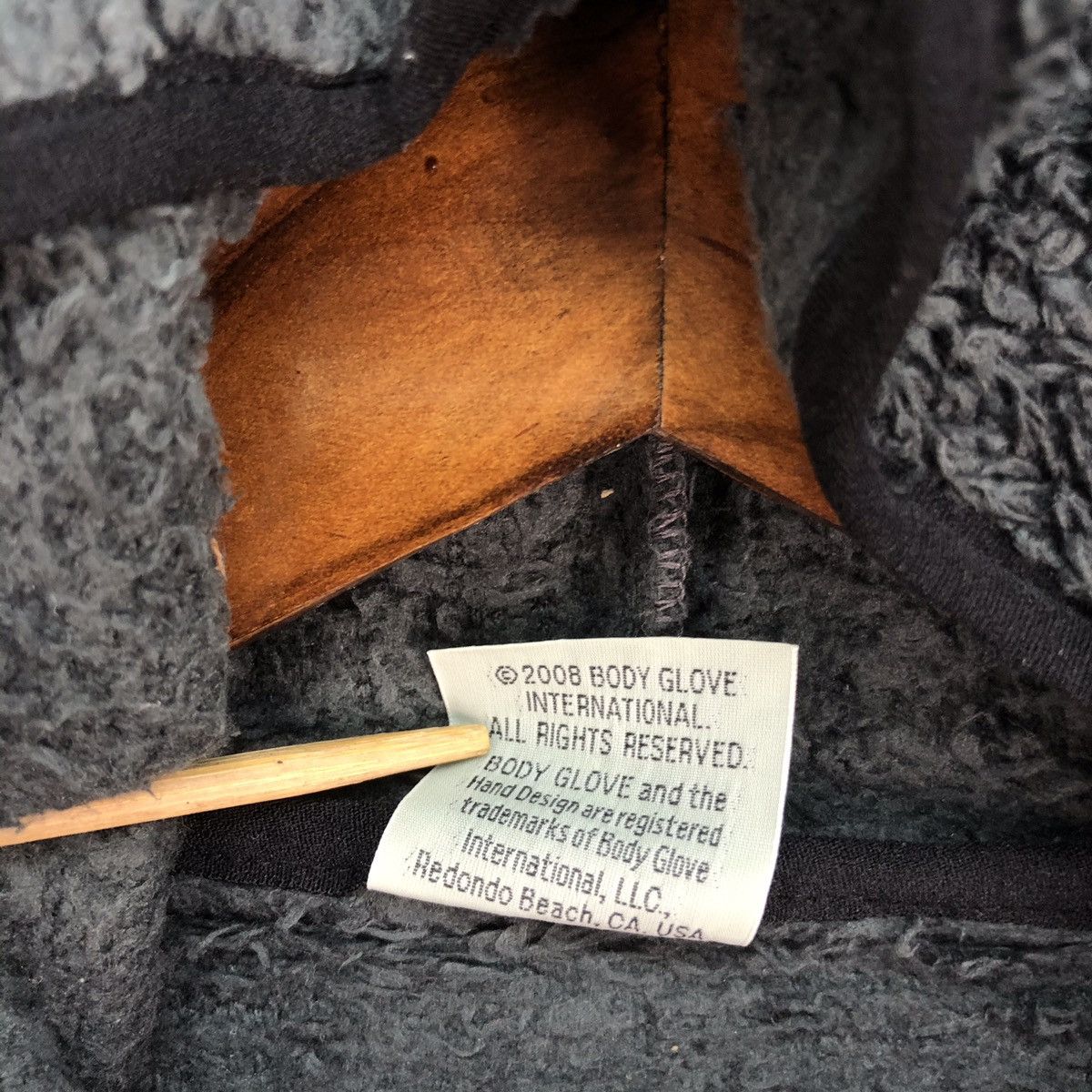 Body Glove × Vintage Vintage Body Glove Sherpa Hoodie Zip Up Size US M / EU 48-50 / 2 - 9 Thumbnail