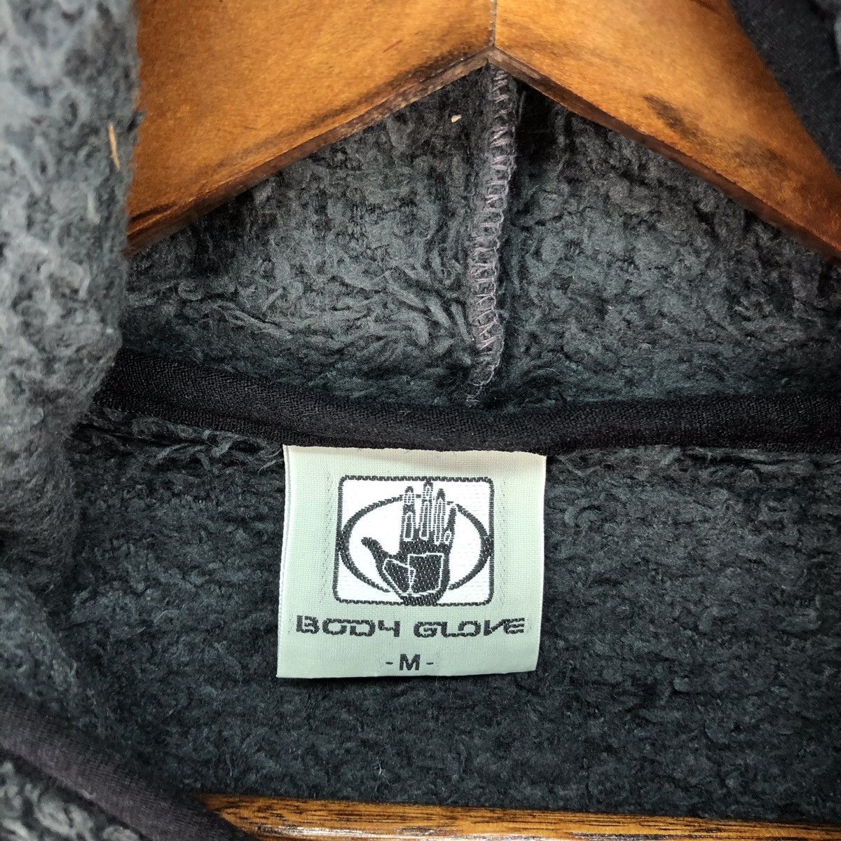 Body Glove × Vintage Vintage Body Glove Sherpa Hoodie Zip Up Size US M / EU 48-50 / 2 - 8 Thumbnail