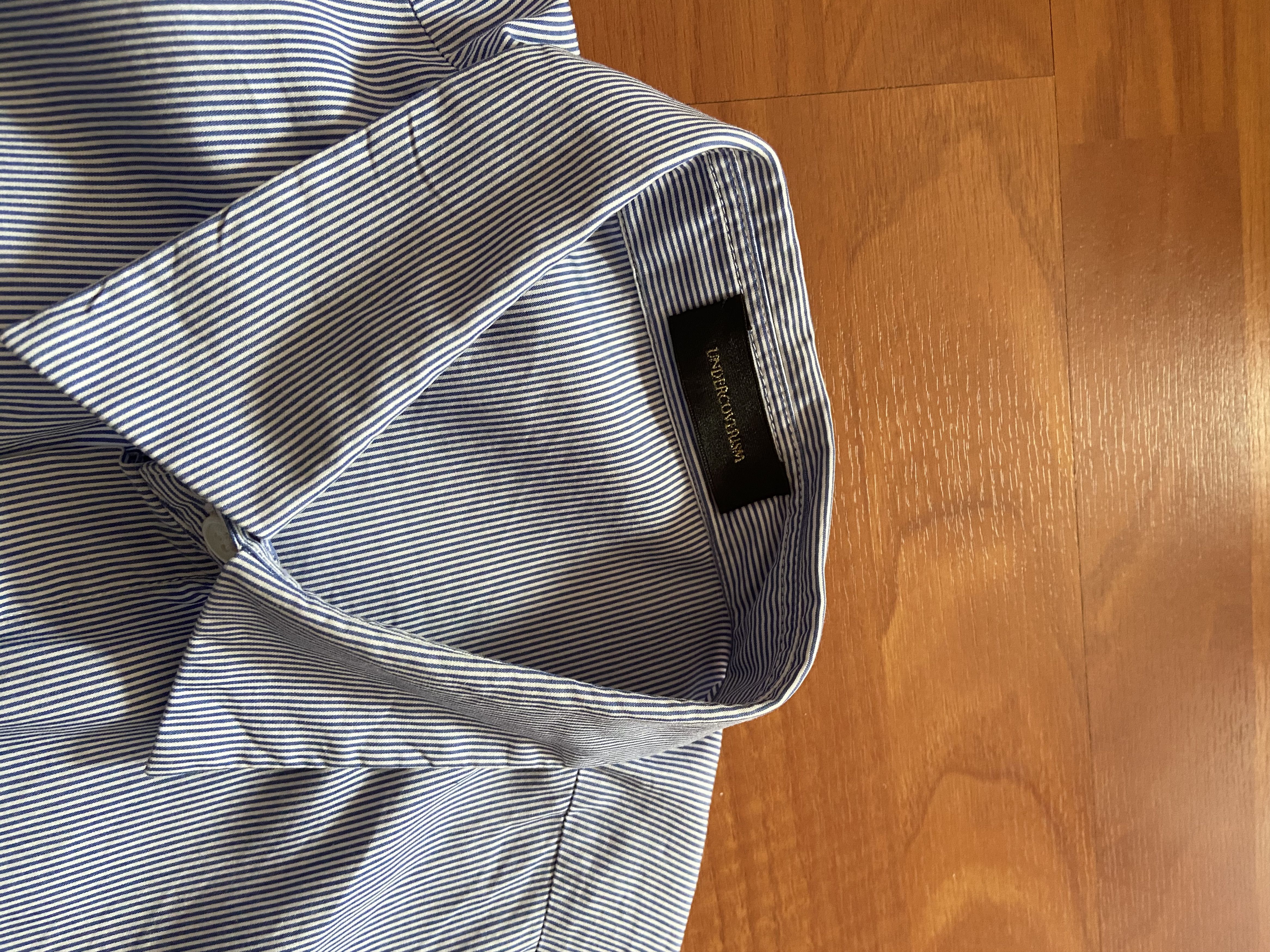 Undercover Undercover 14SS GODOG STRIPE SHIRT Size US S / EU 44-46 / 1 - 4 Thumbnail