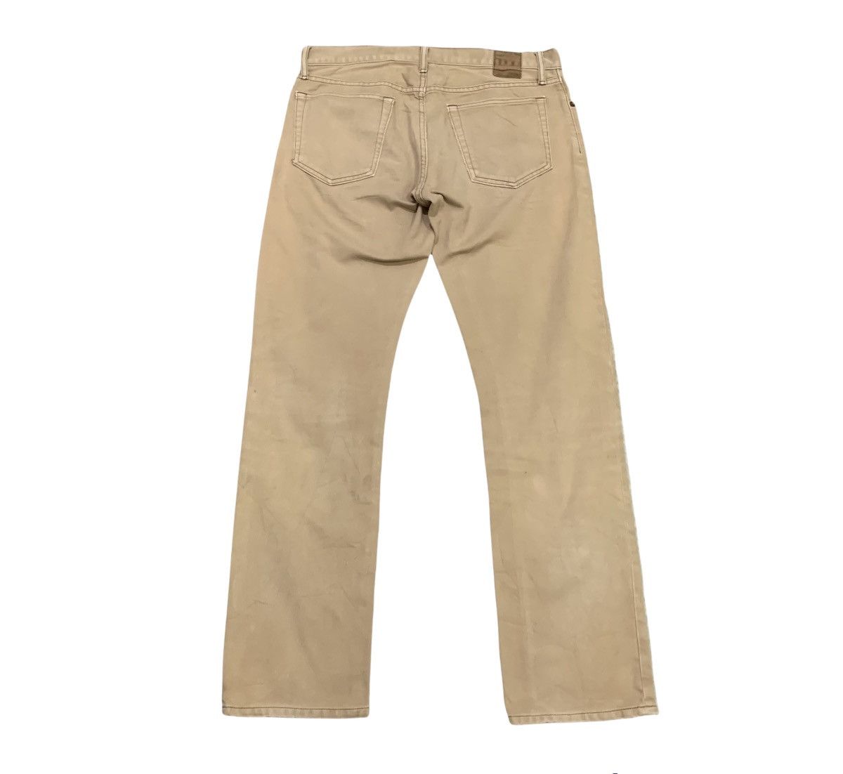 Gap × Japanese Brand GAP 1969 32x32 Vintage 80s Slimfit Beige Casual Denim Jeans Size US 32 / EU 48 - 2 Thumbnail