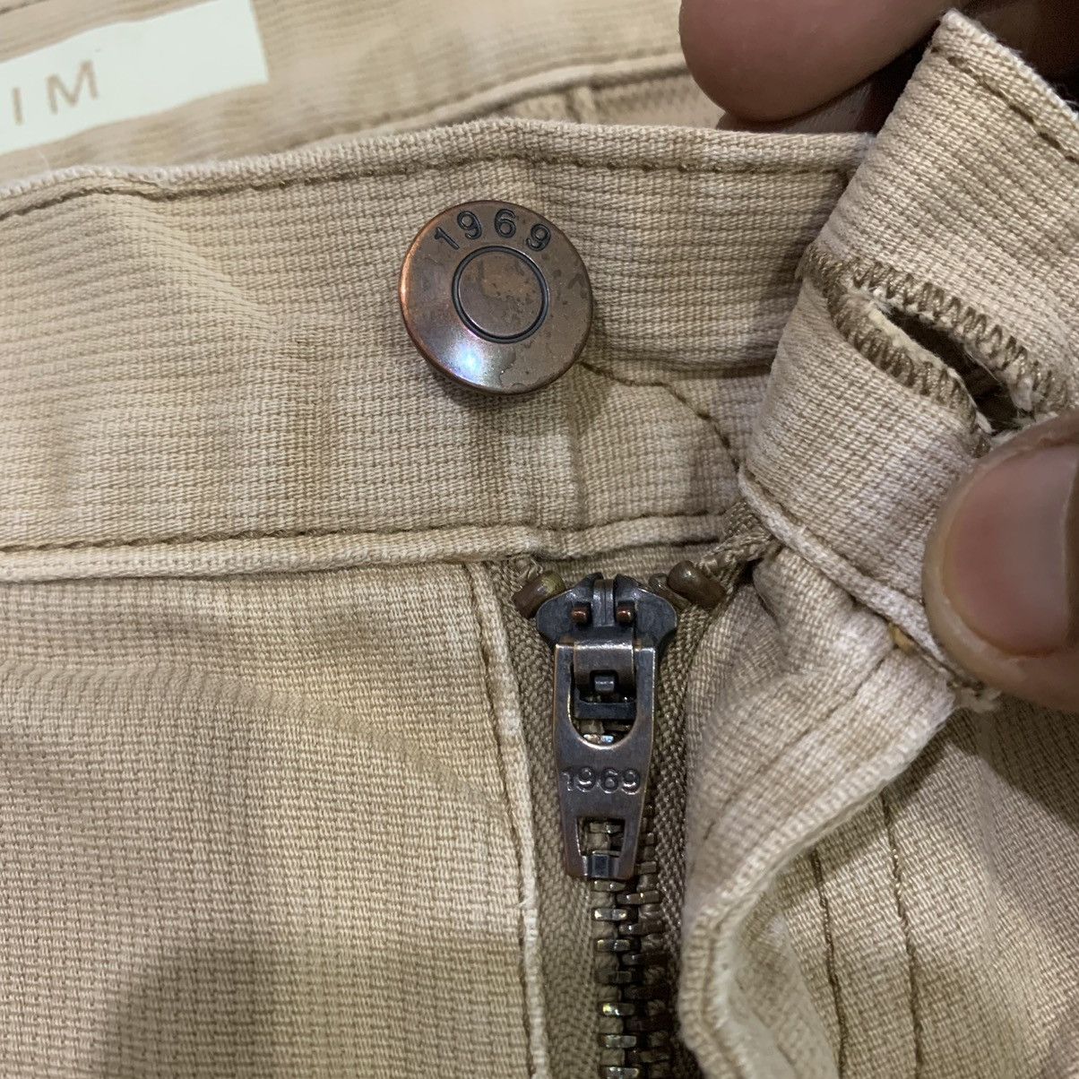 Gap × Japanese Brand GAP 1969 32x32 Vintage 80s Slimfit Beige Casual Denim Jeans Size US 32 / EU 48 - 9 Thumbnail