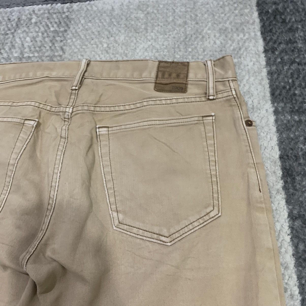 Gap × Japanese Brand GAP 1969 32x32 Vintage 80s Slimfit Beige Casual Denim Jeans Size US 32 / EU 48 - 13 Thumbnail