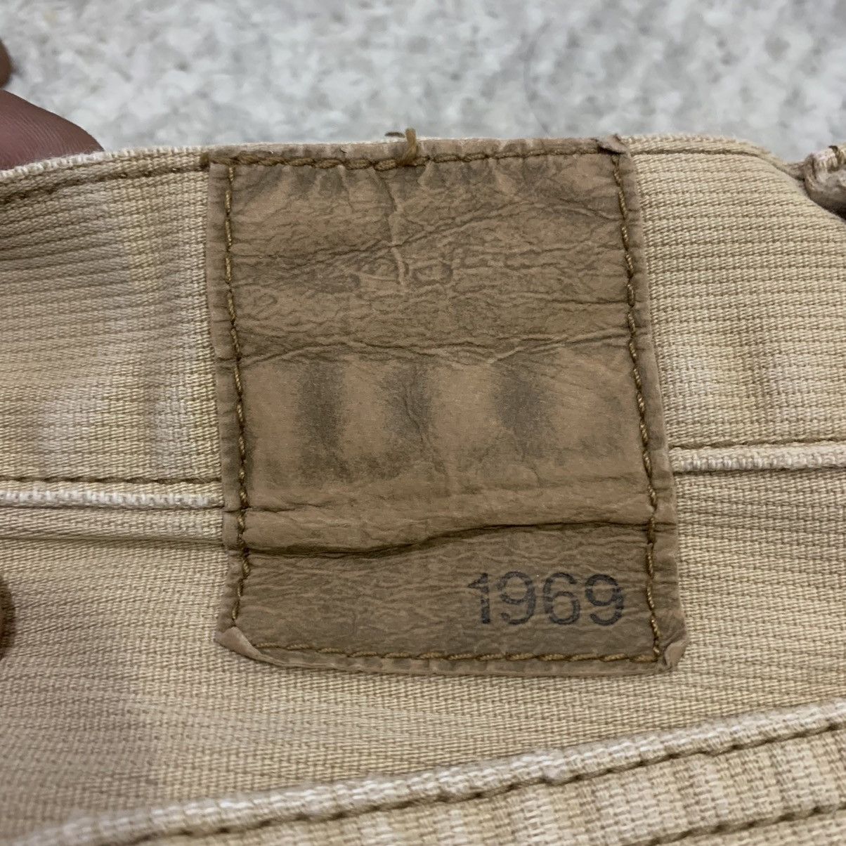Gap × Japanese Brand GAP 1969 32x32 Vintage 80s Slimfit Beige Casual Denim Jeans Size US 32 / EU 48 - 14 Thumbnail