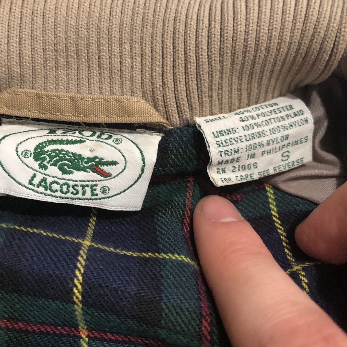 Lacoste 🐊 vintage Izod Lacoste Jacket Size US S / EU 44-46 / 1 - 5 Thumbnail
