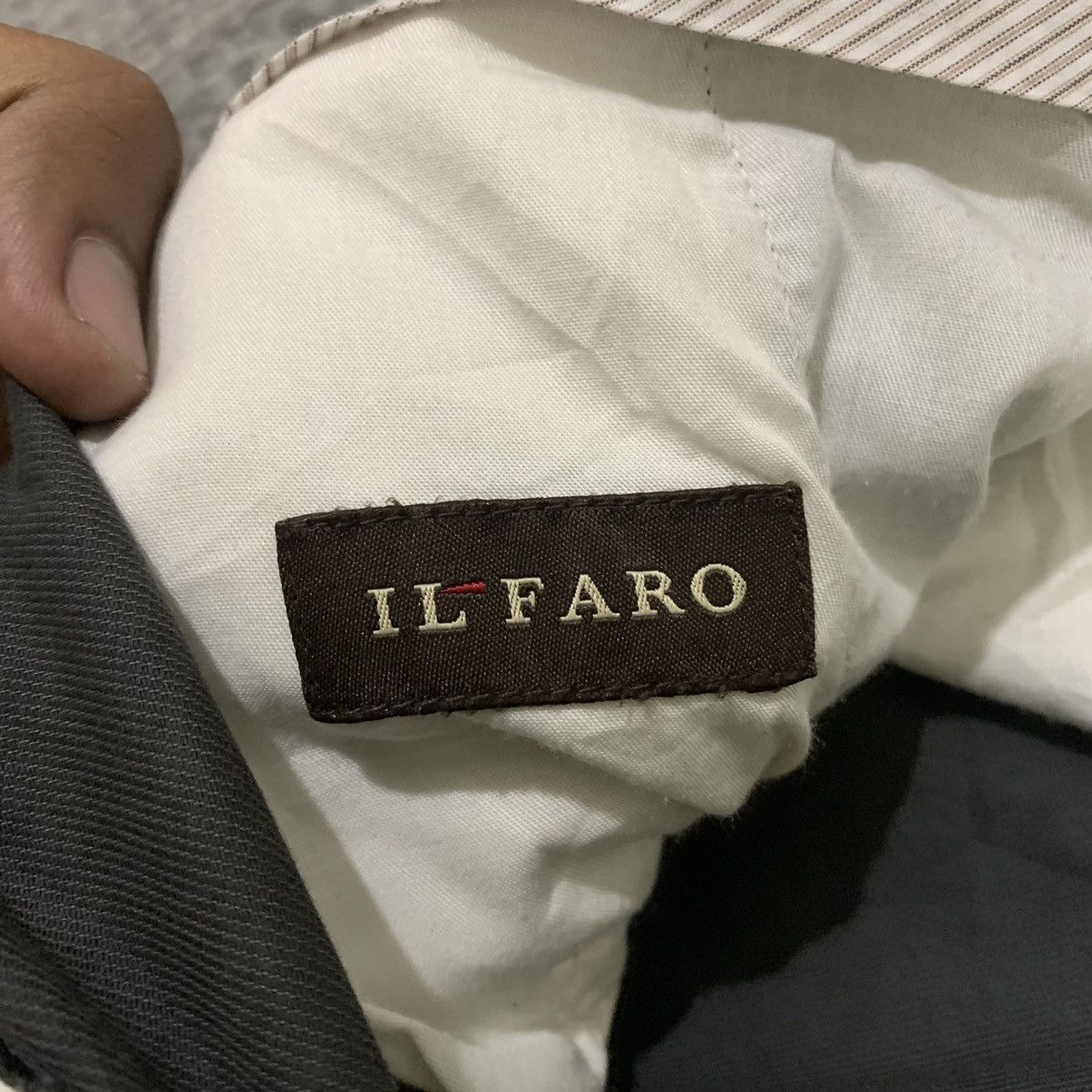 Il Bisonte × Japanese Brand × OVER THE STRiPES IL FARO Faded Stripe Multupocket Tactical Casual Cargo Pant Size US 34 / EU 50 - 18 Thumbnail