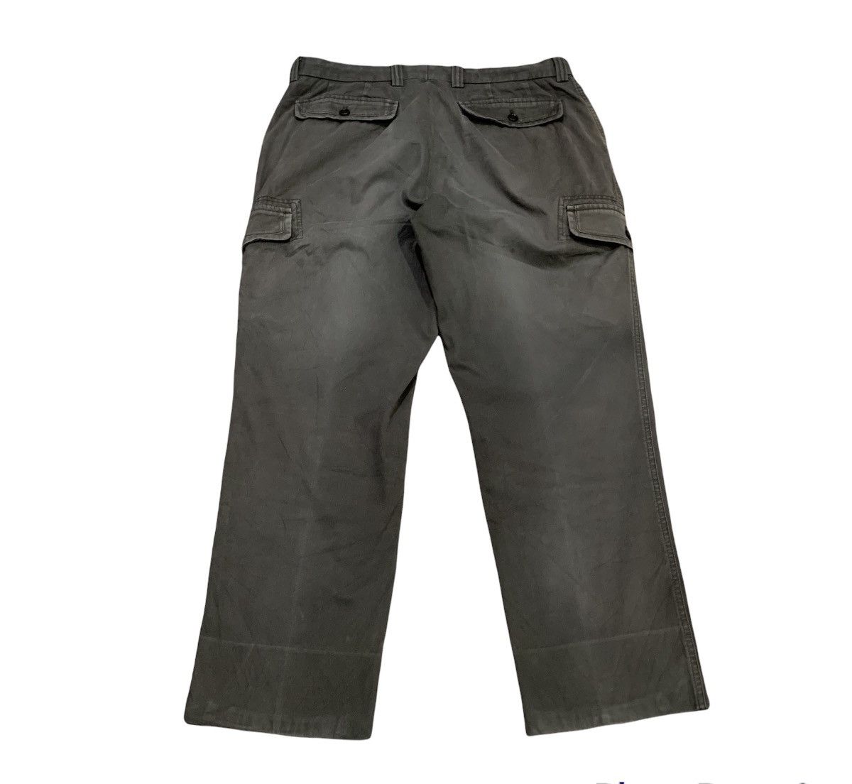 Il Bisonte × Japanese Brand × OVER THE STRiPES IL FARO Faded Stripe Multupocket Tactical Casual Cargo Pant Size US 34 / EU 50 - 2 Thumbnail