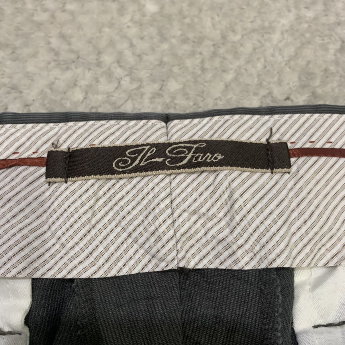 Il Bisonte × Japanese Brand × OVER THE STRiPES IL FARO Faded Stripe Multupocket Tactical Casual Cargo Pant Size US 34 / EU 50 - 17 Thumbnail