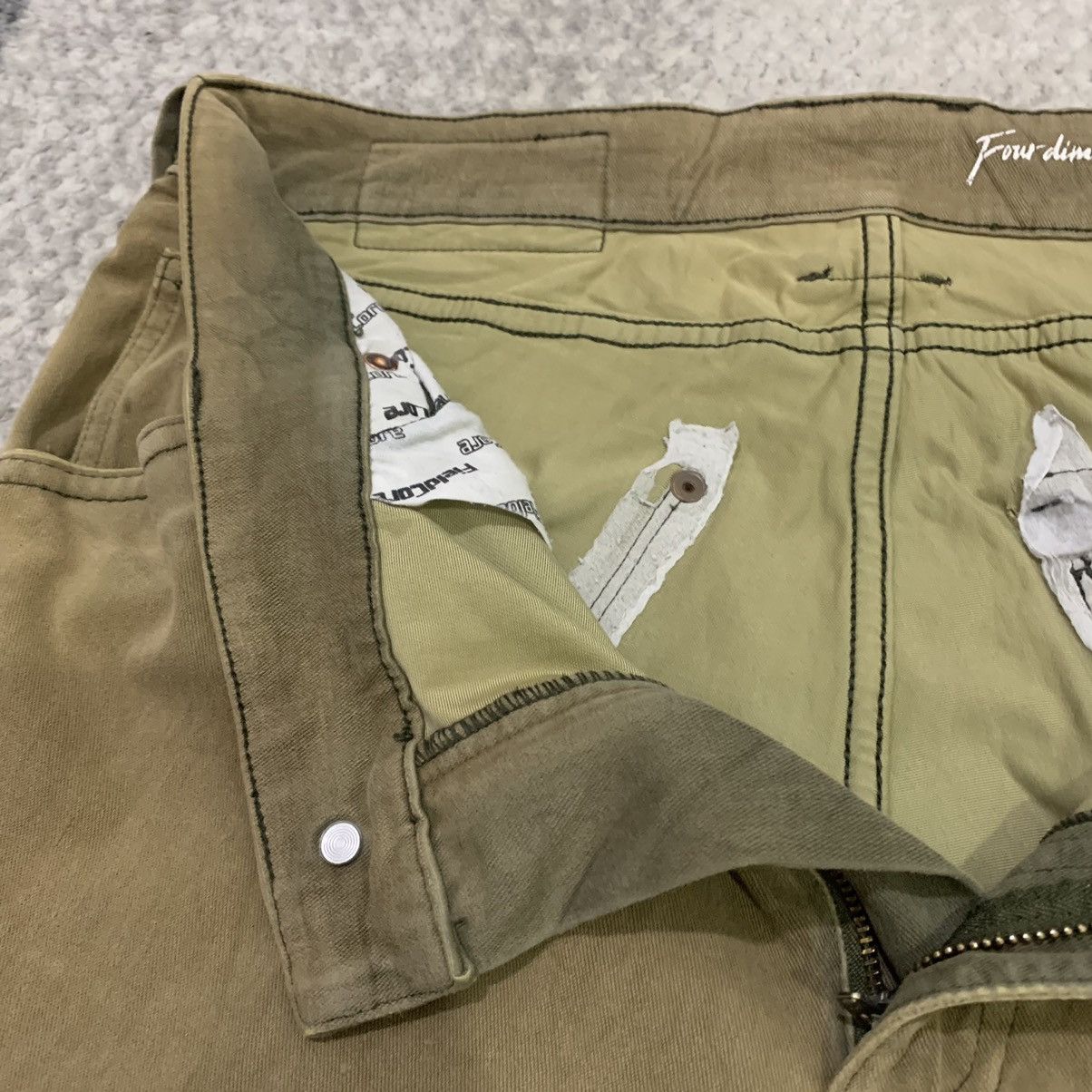 Field Scout FIELDCORE AERO STRETCH SKINNY ELASTIC MULTIPOCKET CARGOPANT Size US 30 / EU 46 - 20 Thumbnail
