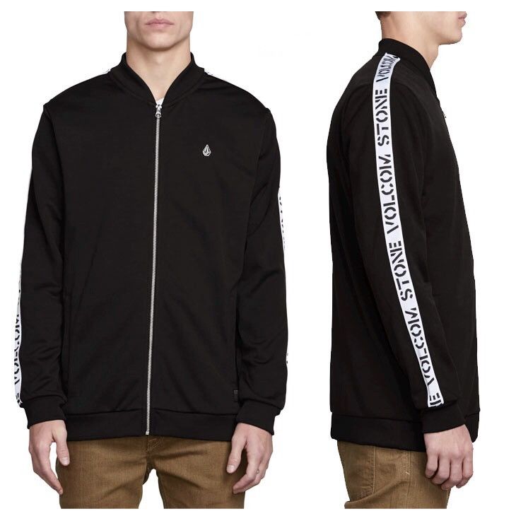 Volcom Volcom Stone Album Logo Zip Up Track Jacket | Grailed