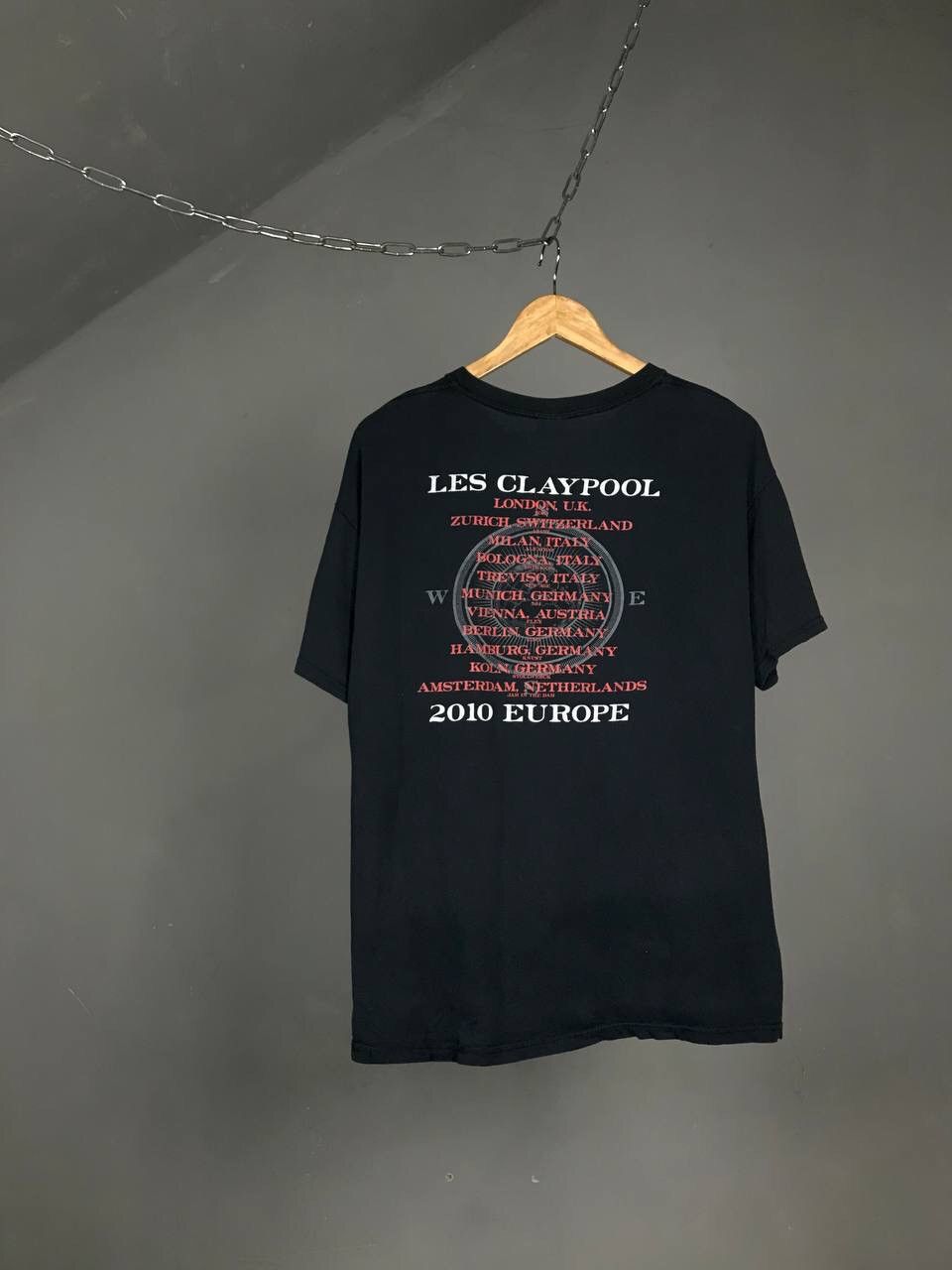 Band Tees × Vintage Les Claypool 2010 vintage rock band tour tee Size US L / EU 52-54 / 3 - 5 Thumbnail