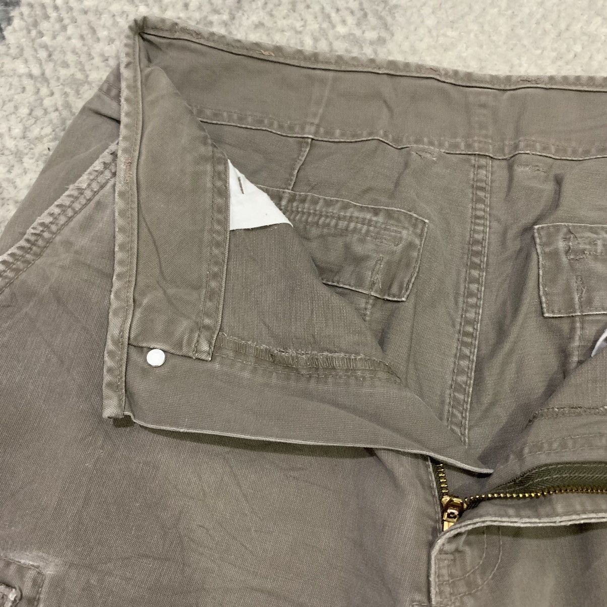 Japanese Brand GRANCISCO 80s BAGGY MULTIPOCKET TACTICAL UTILITY CARGO PANT Size US 30 / EU 46 - 15 Thumbnail