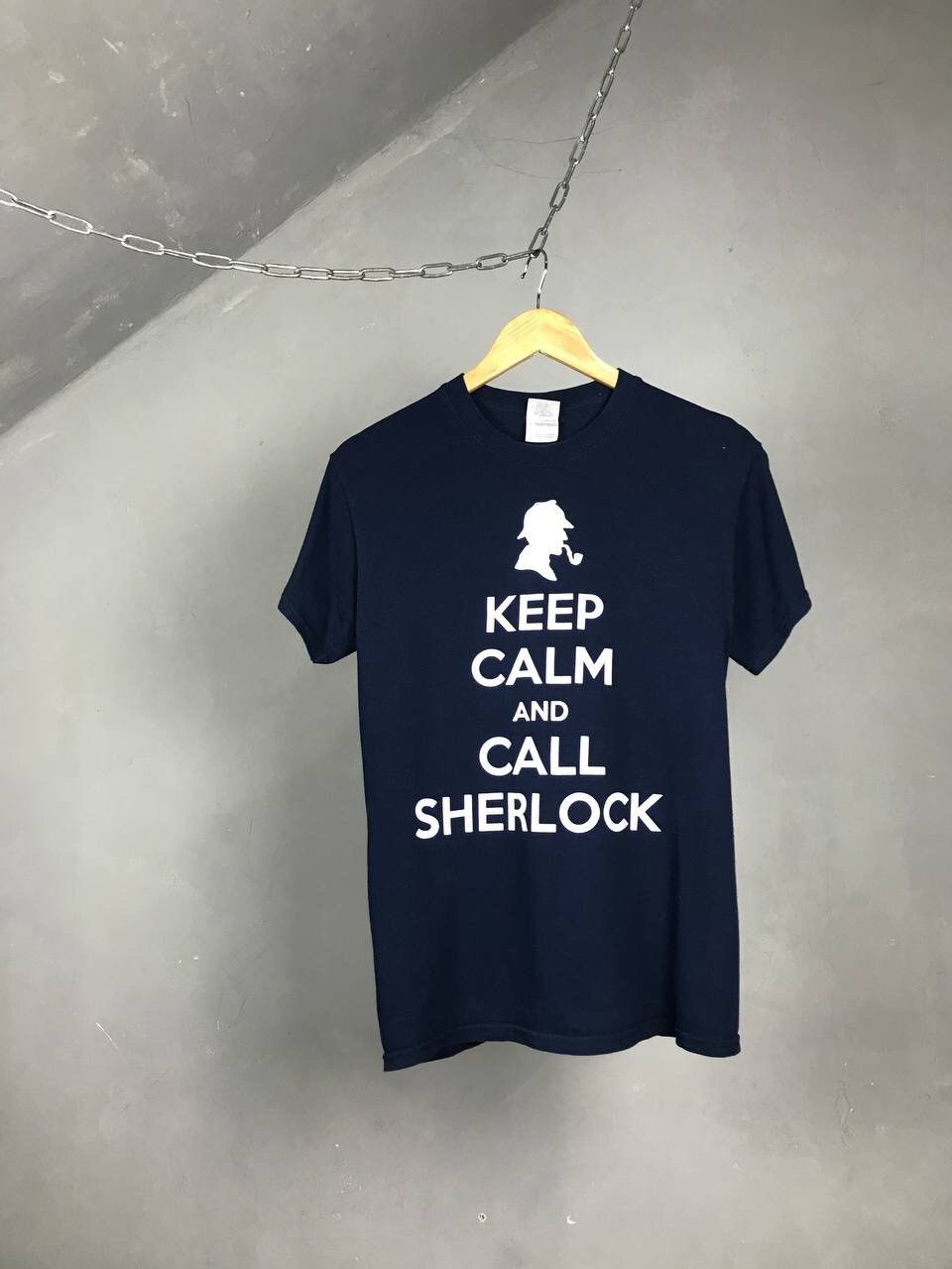 Other Keep Calm and call Sherlock vintage streetwear tee Size US S / EU 44-46 / 1 - 1 Thumbnail