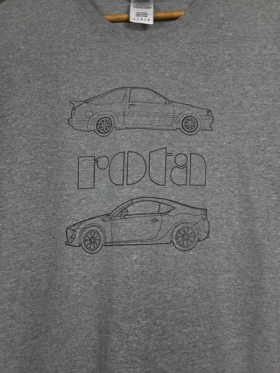 Vintage Rota racing car vintage streetwear tee Size US L / EU 52-54 / 3 - 3 Thumbnail