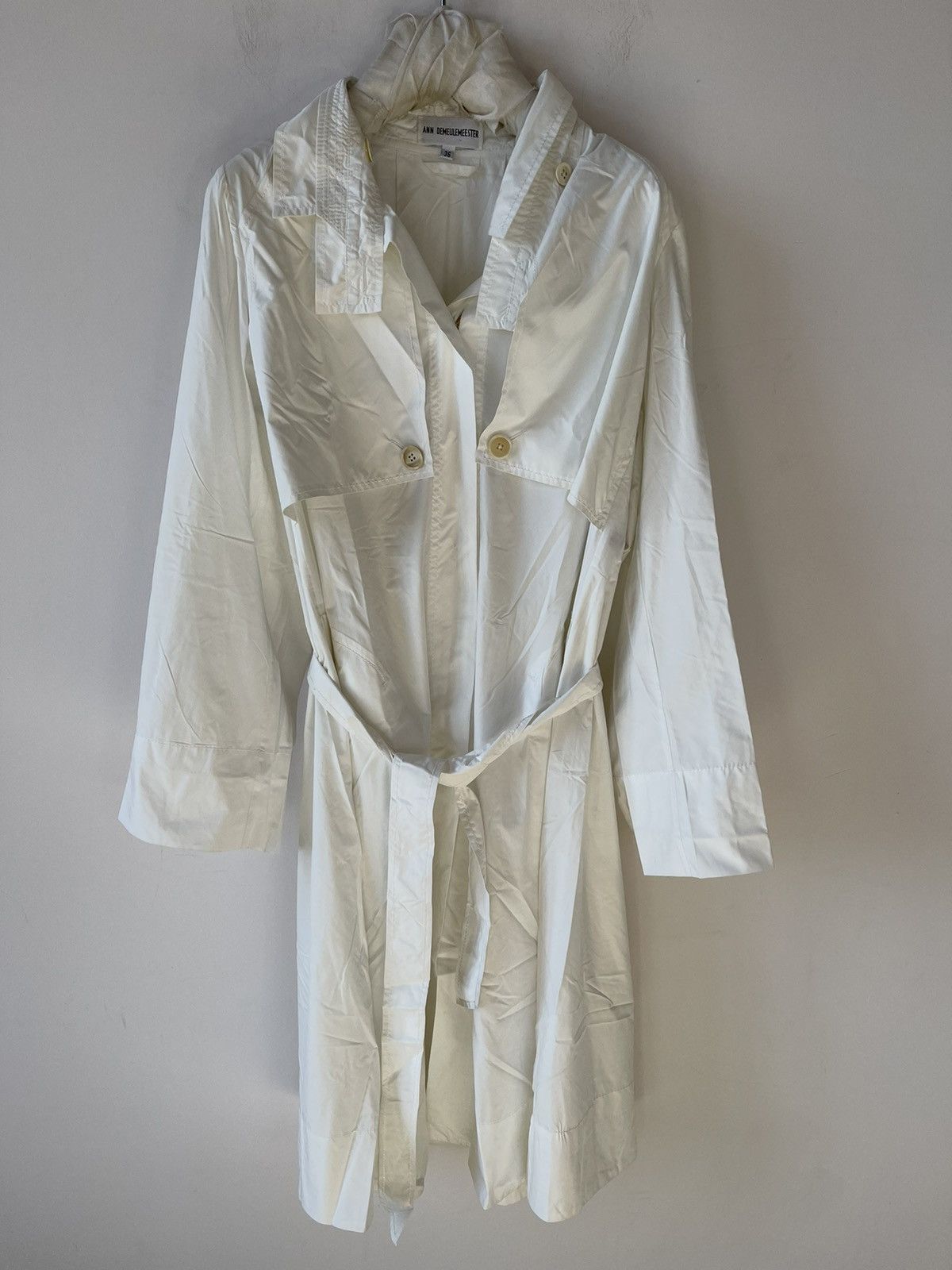 Ann Demeulemeester Ann Demeulemeester Trench Coat Size XS / US 0-2 / IT 36-38 - 1 Thumbnail
