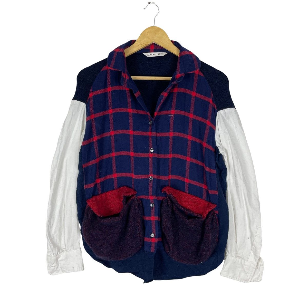 Issey Miyake ❄️TSUMORI CHISATO TARTAN PLAIDS BUTTON SHIRT Size US M / EU 48-50 / 2 - 1 Thumbnail