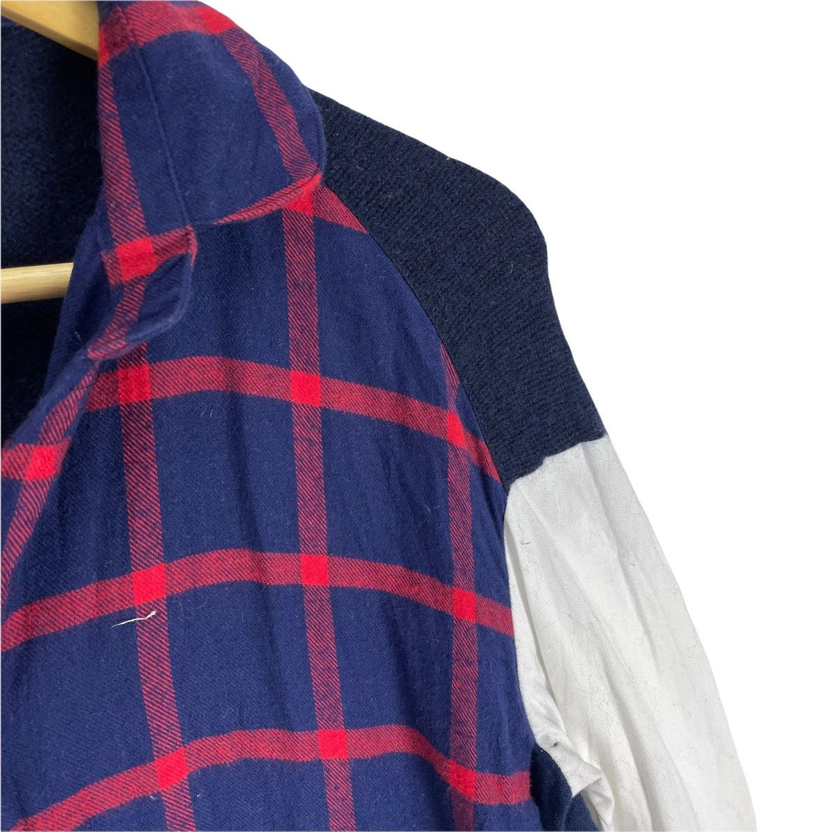 Issey Miyake ❄️TSUMORI CHISATO TARTAN PLAIDS BUTTON SHIRT Size US M / EU 48-50 / 2 - 5 Thumbnail