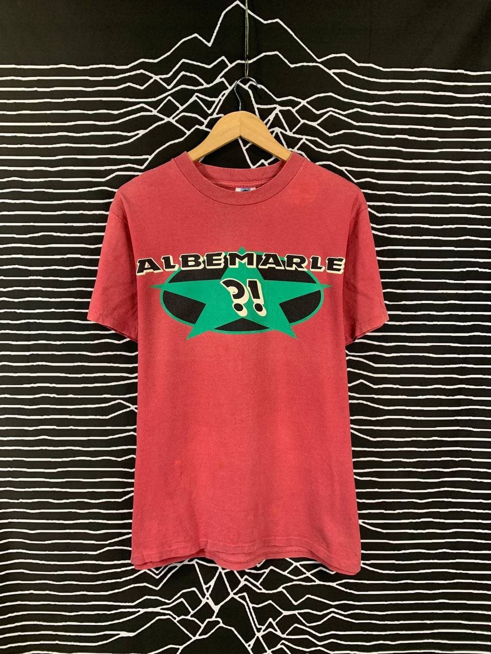 Vintage Vtg Albemarle Rock Star Graphic Made In Usa Tee Size US M / EU 48-50 / 2 - 1 Thumbnail