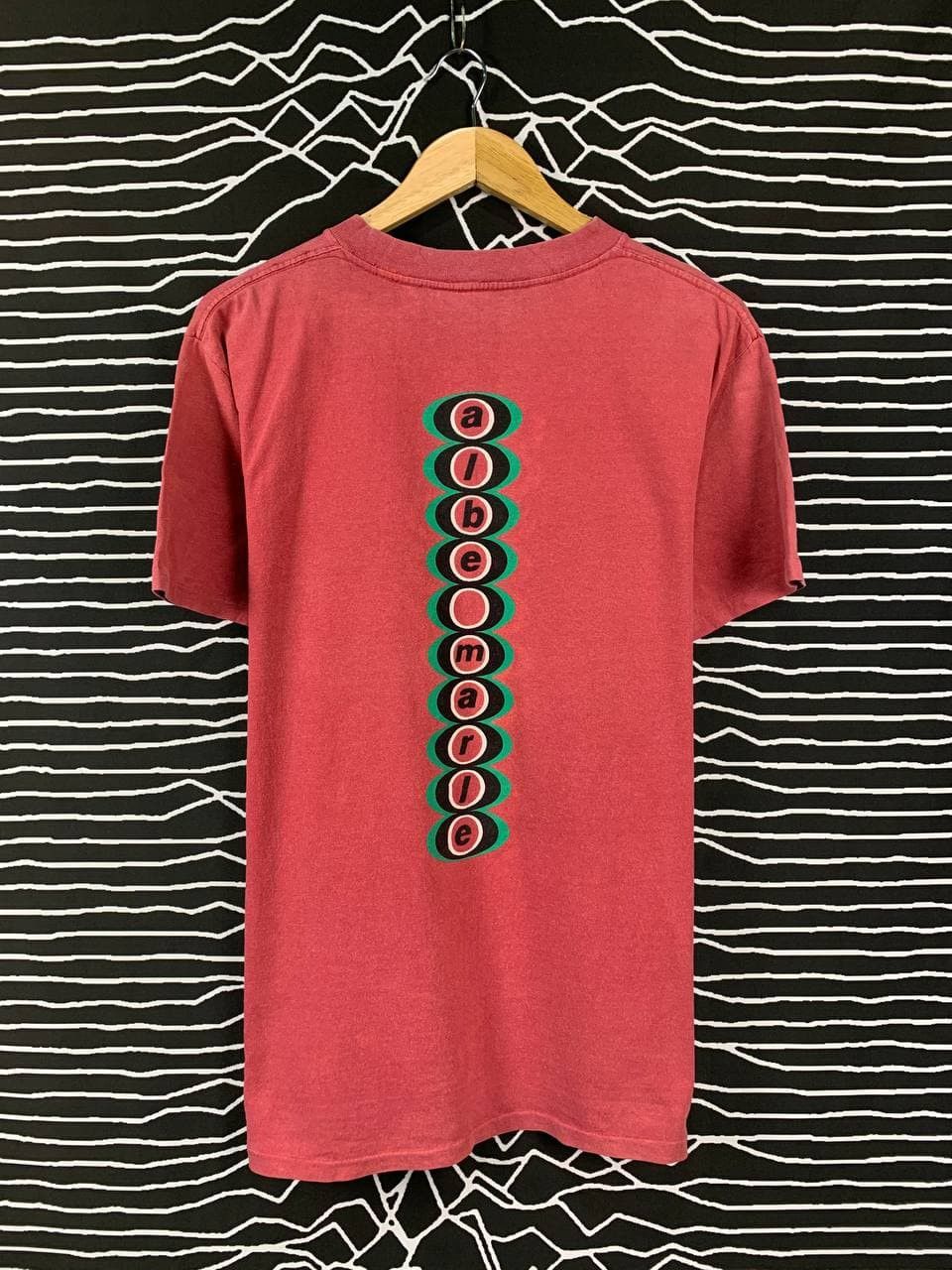 Vintage Vtg Albemarle Rock Star Graphic Made In Usa Tee Size US M / EU 48-50 / 2 - 7 Thumbnail