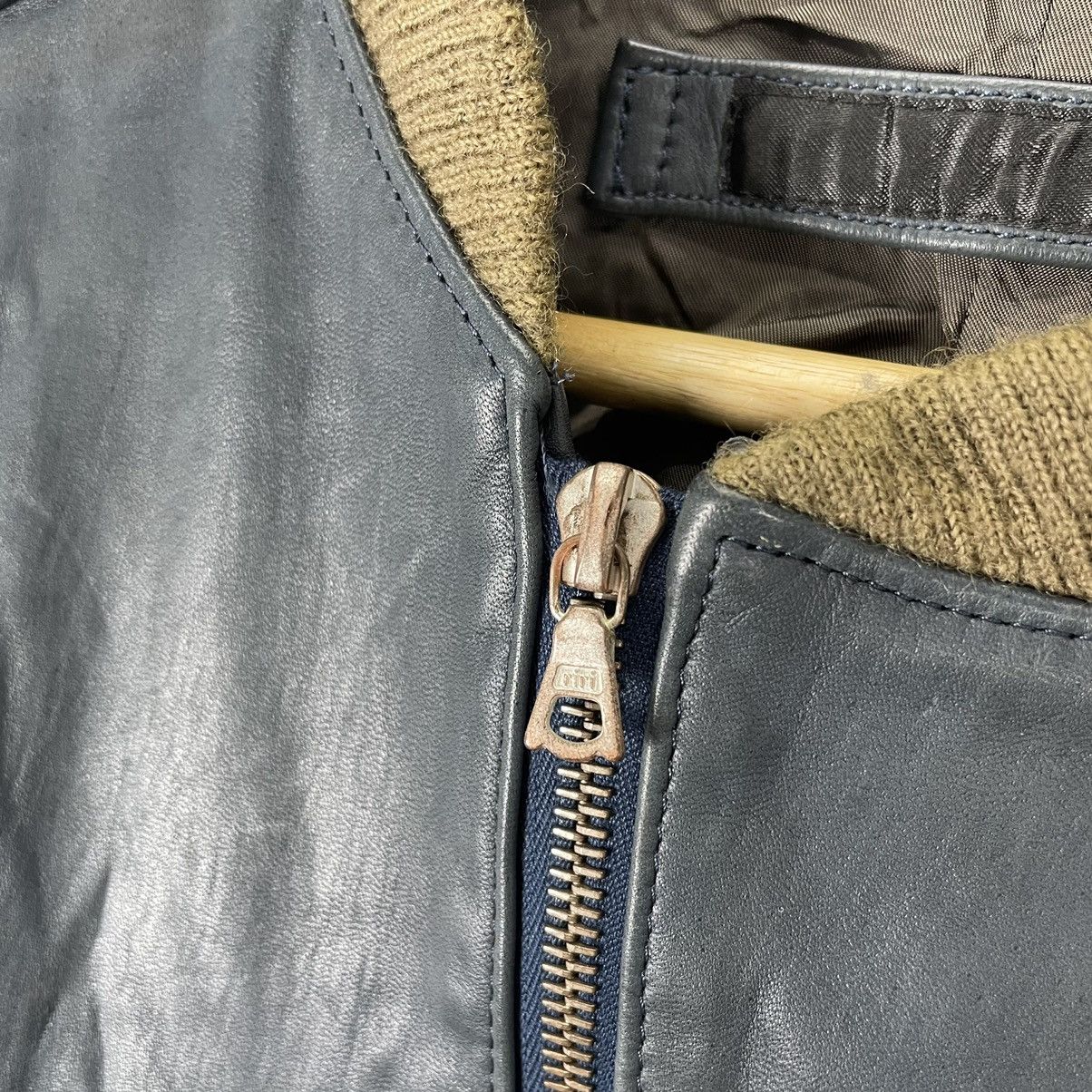 Japanese Brand ⚡️VARDE 77 AW2009 HORSE LEATHER ZIPPER JACKET Size US M / EU 48-50 / 2 - 7 Thumbnail